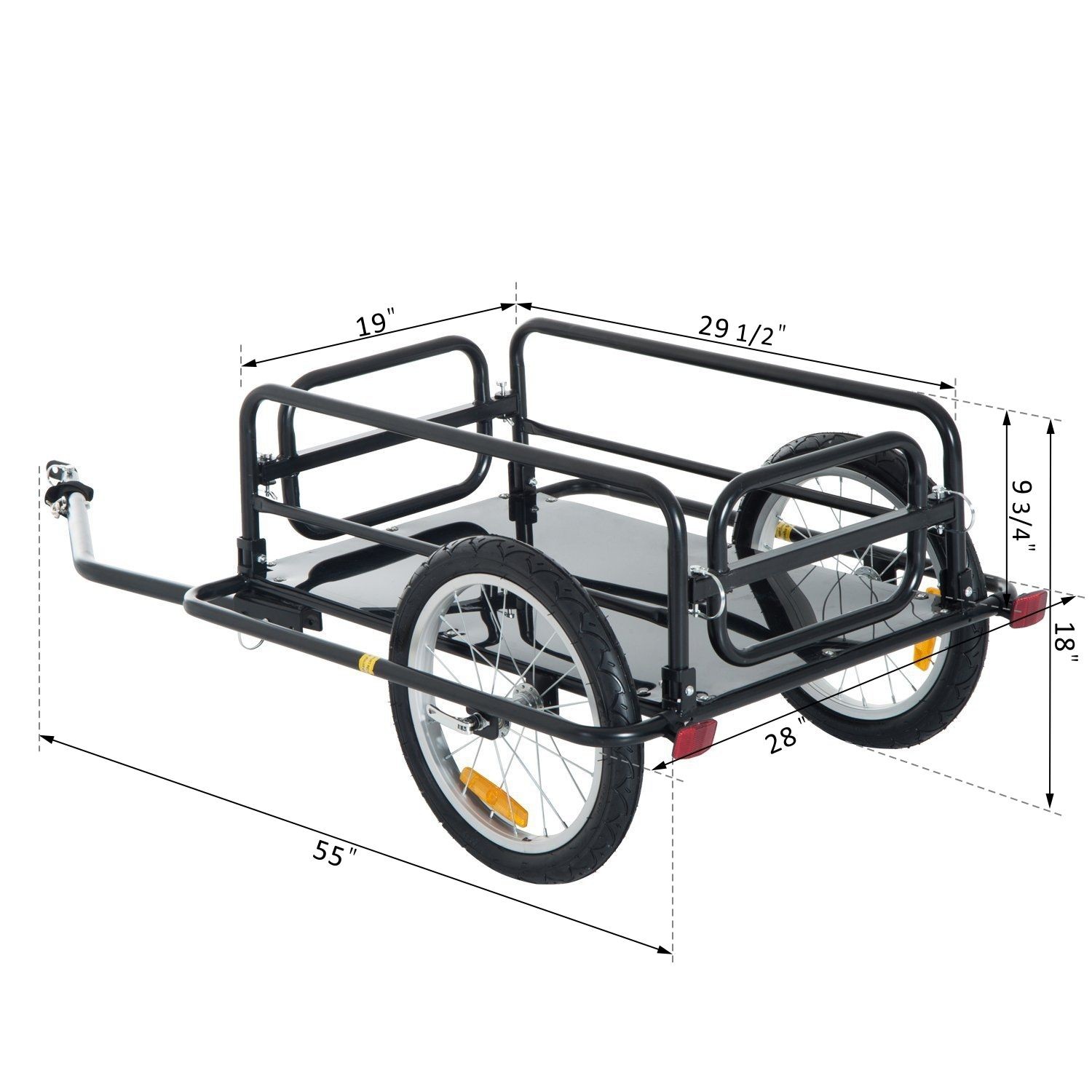 Aosom Bicycle Cargo Trailer