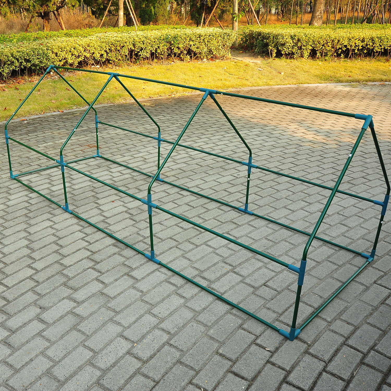 Outsunny 106.3x35.4x35.4IN Greenhouse Green
