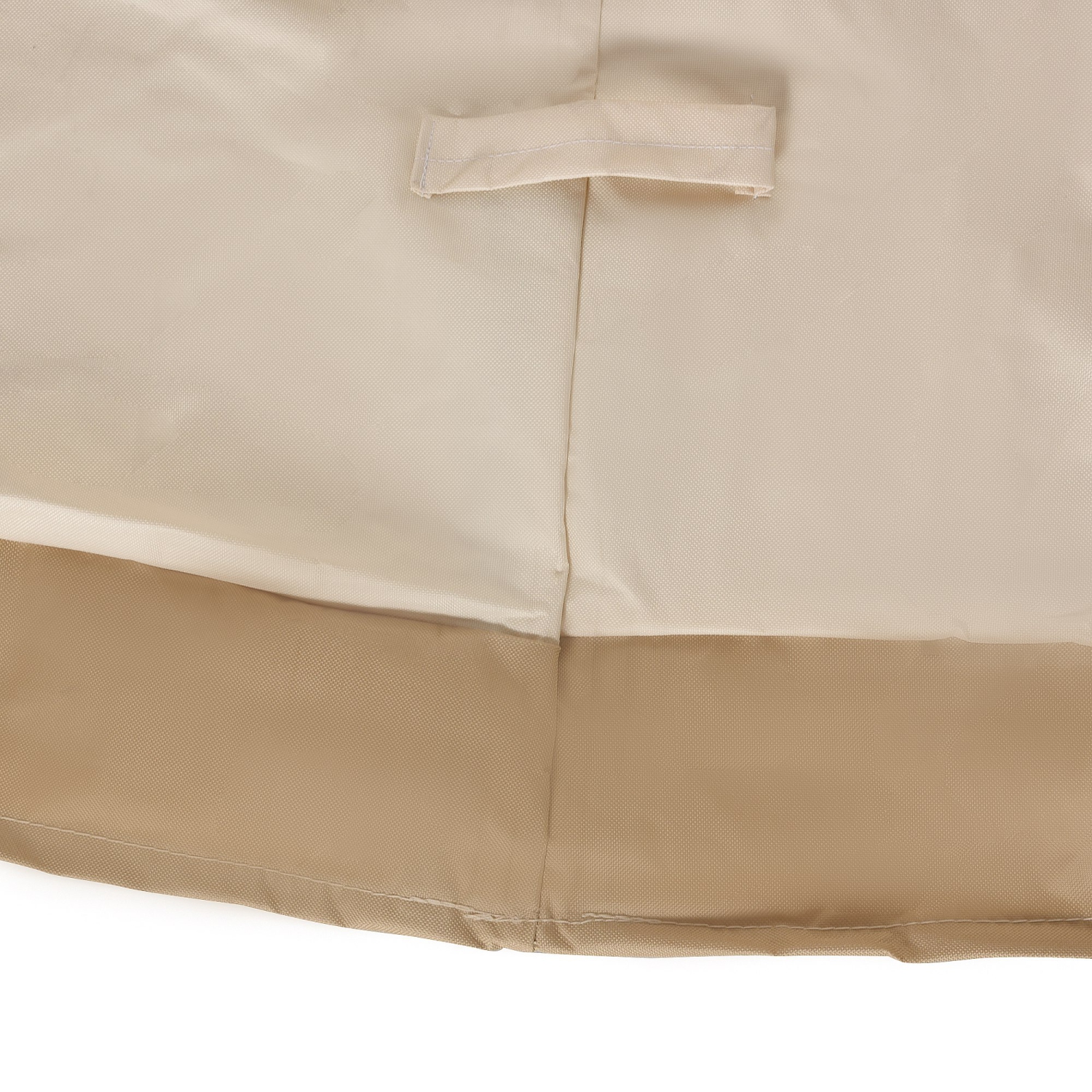 Outsunny 84 B – Housse pour ensemble table ovale et chaise de jardin 129,9-po, ensemble de canapé beige/café