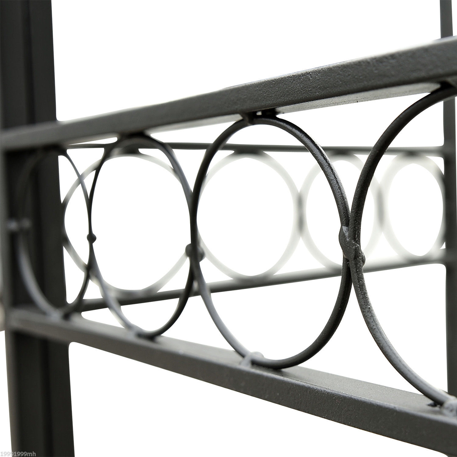 Toit de rechange pour abri de jardin Outsunny à 2 niveaux UV, toit de jardin, extérieur, blanc crème, 13.1 pi x 9.8 pi