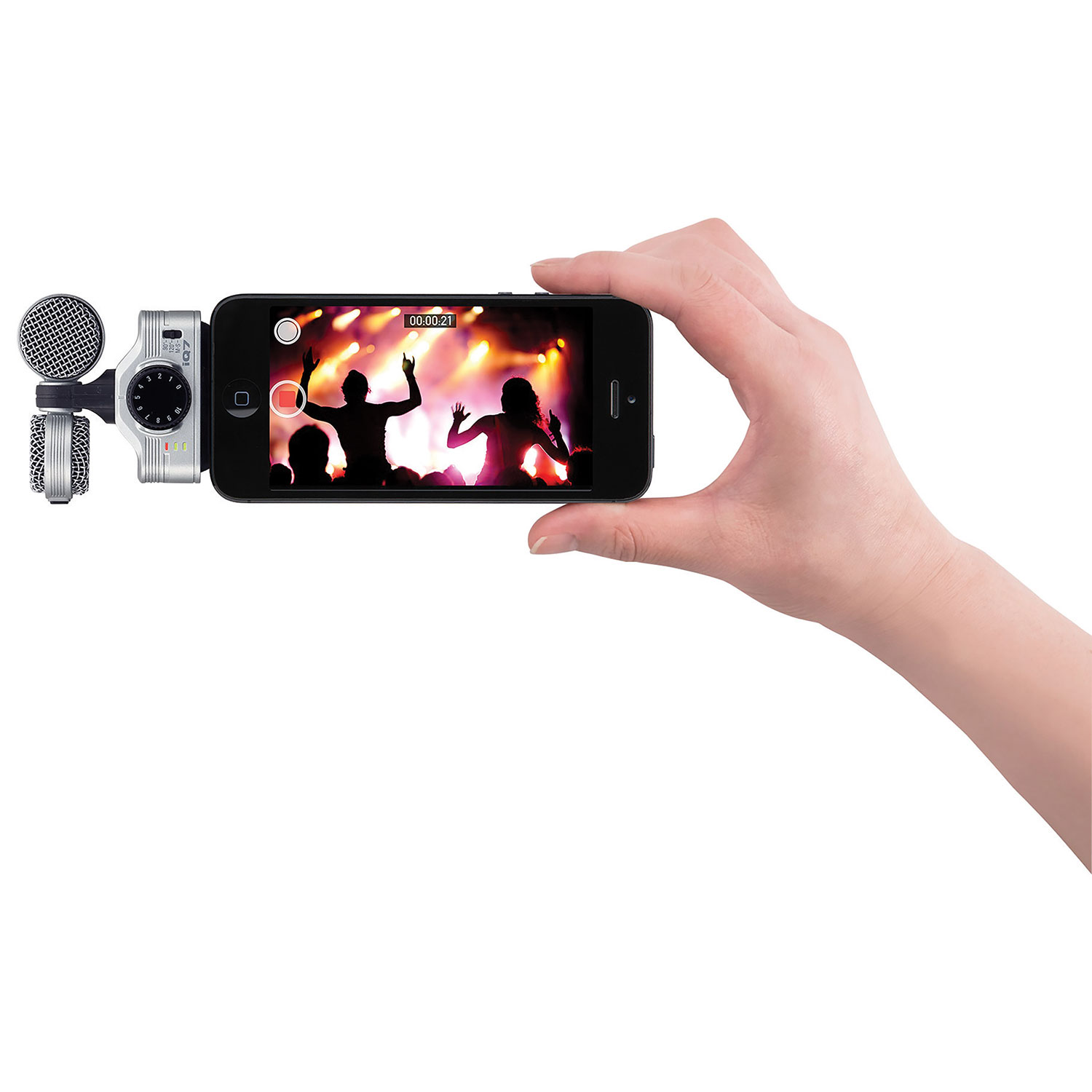 Zoom iQ7 Mid-Side Stereo Microphone for iPhone | Best Buy Canada