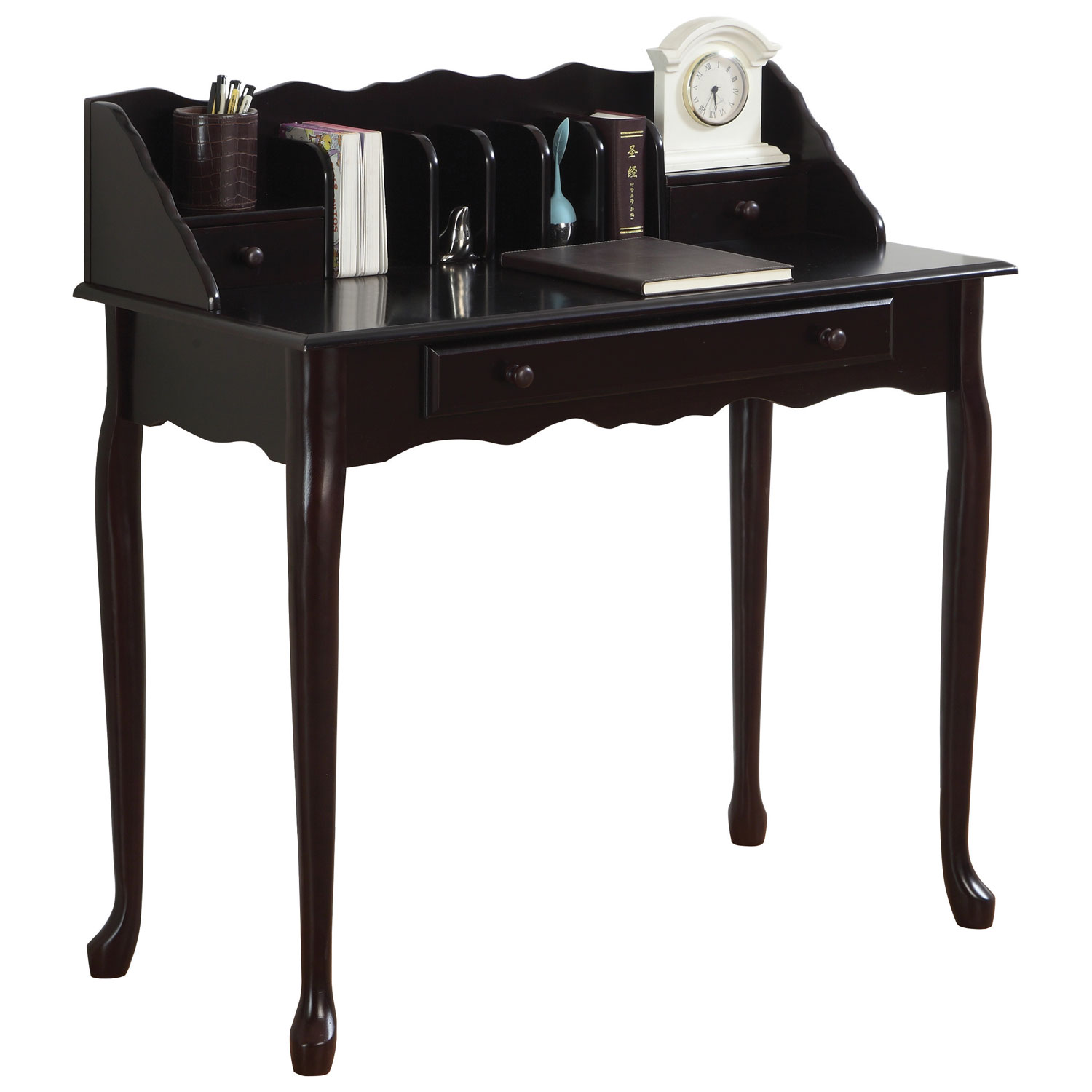 Traditional Writing Desk - Dark Cherry