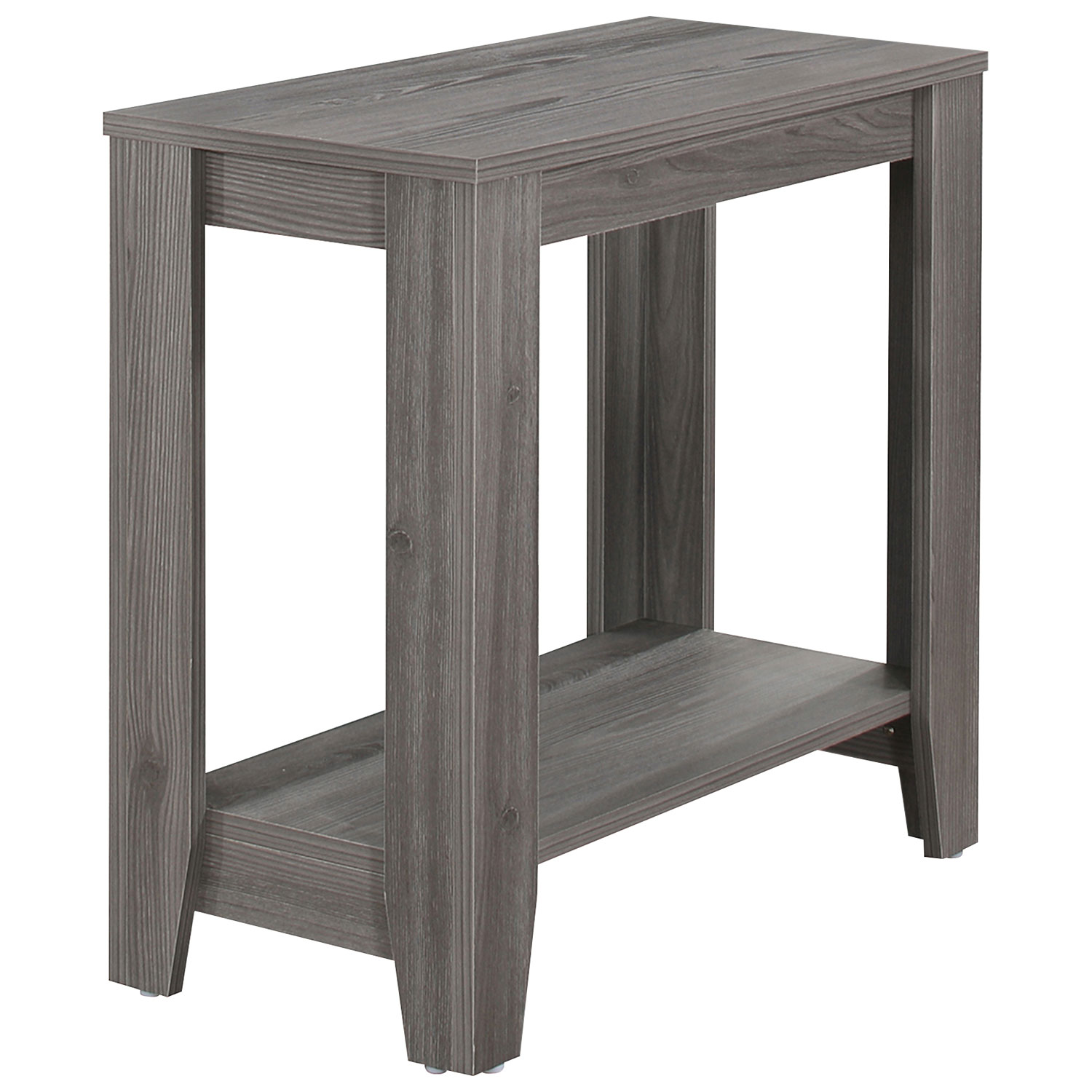 Contemporary Rectangular Accent Table - Grey