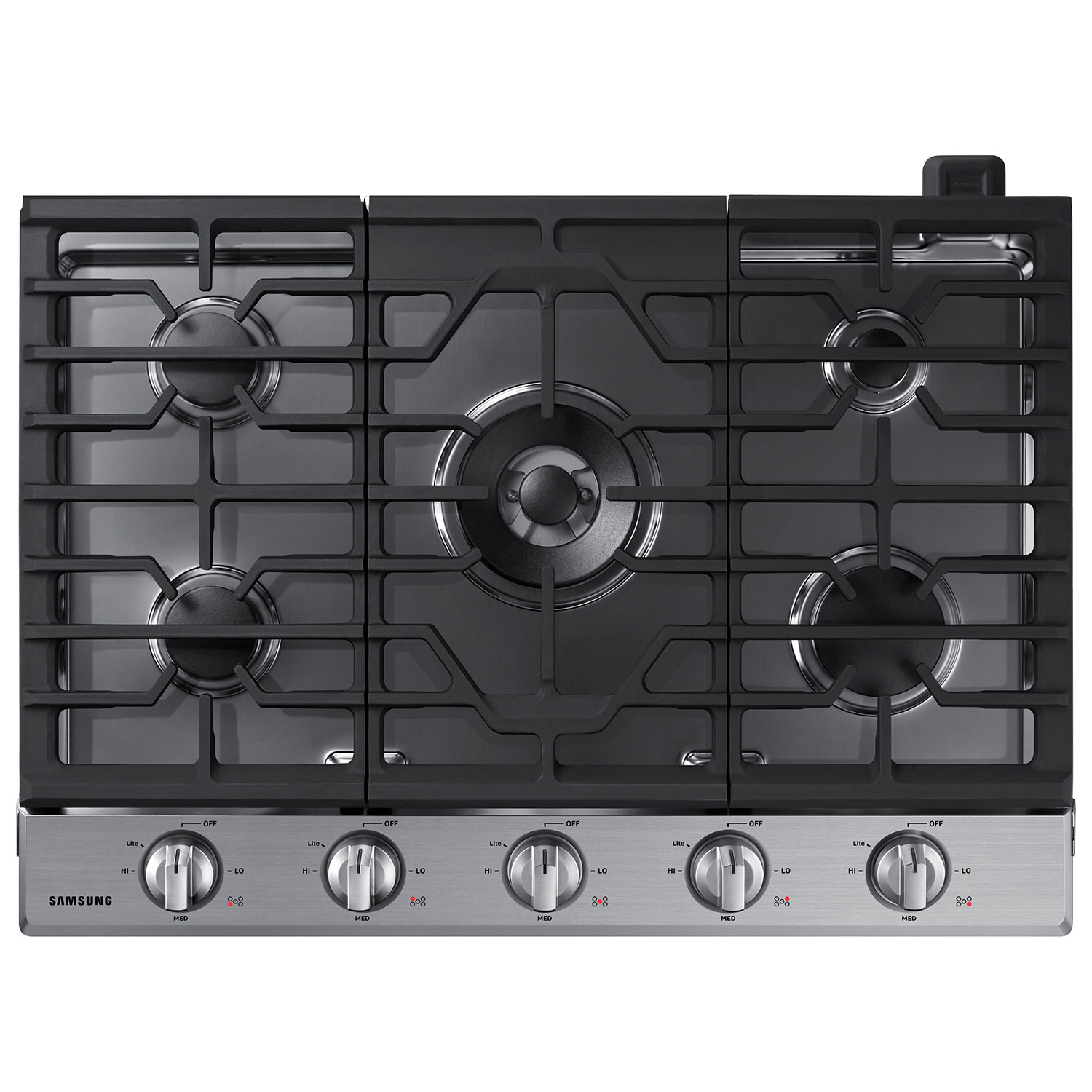 Samsung 30" 5-Burner Gas Cooktop - Stainless Steel
