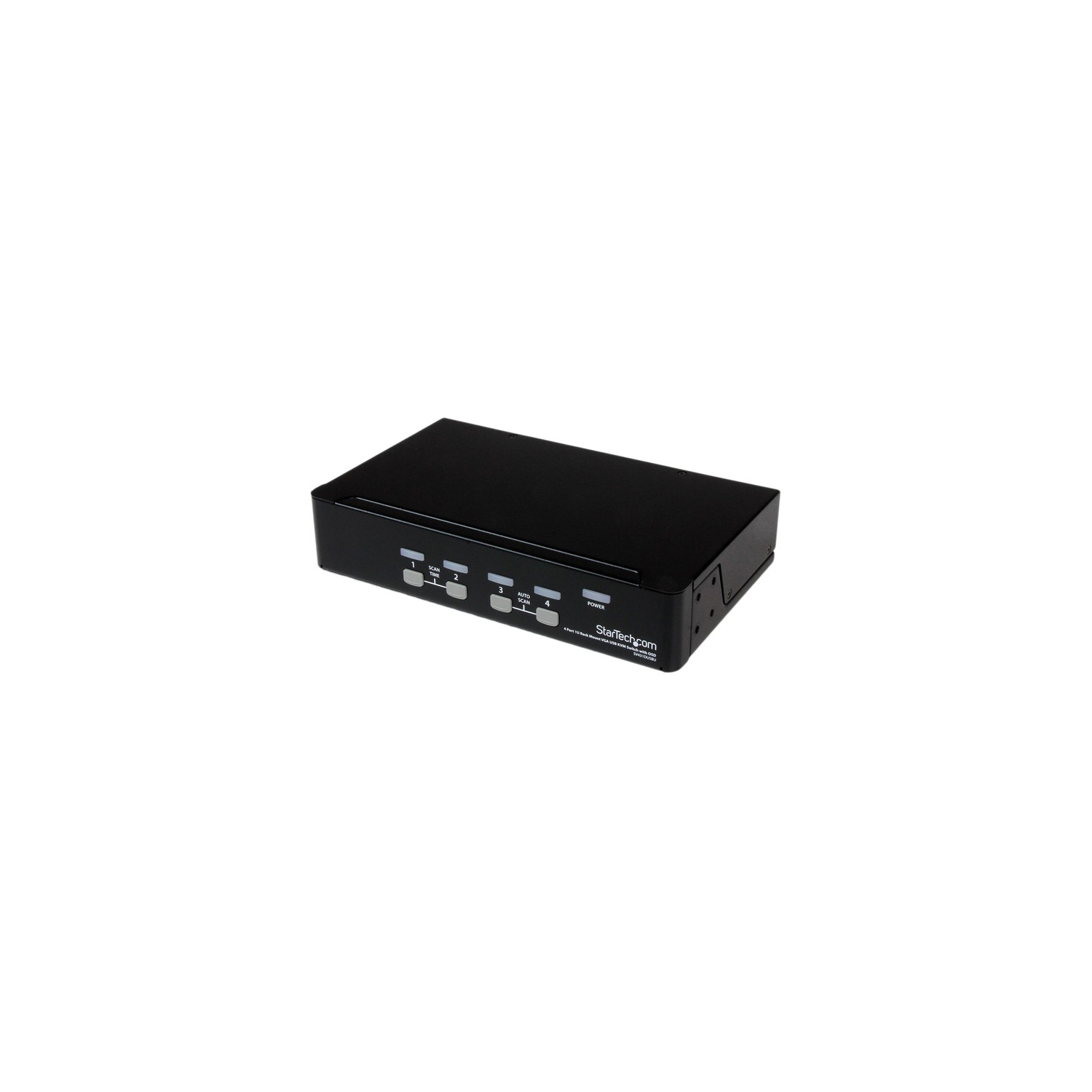 StarTech 4-Port Rackmount USB KVM Switch with OSD - 1U