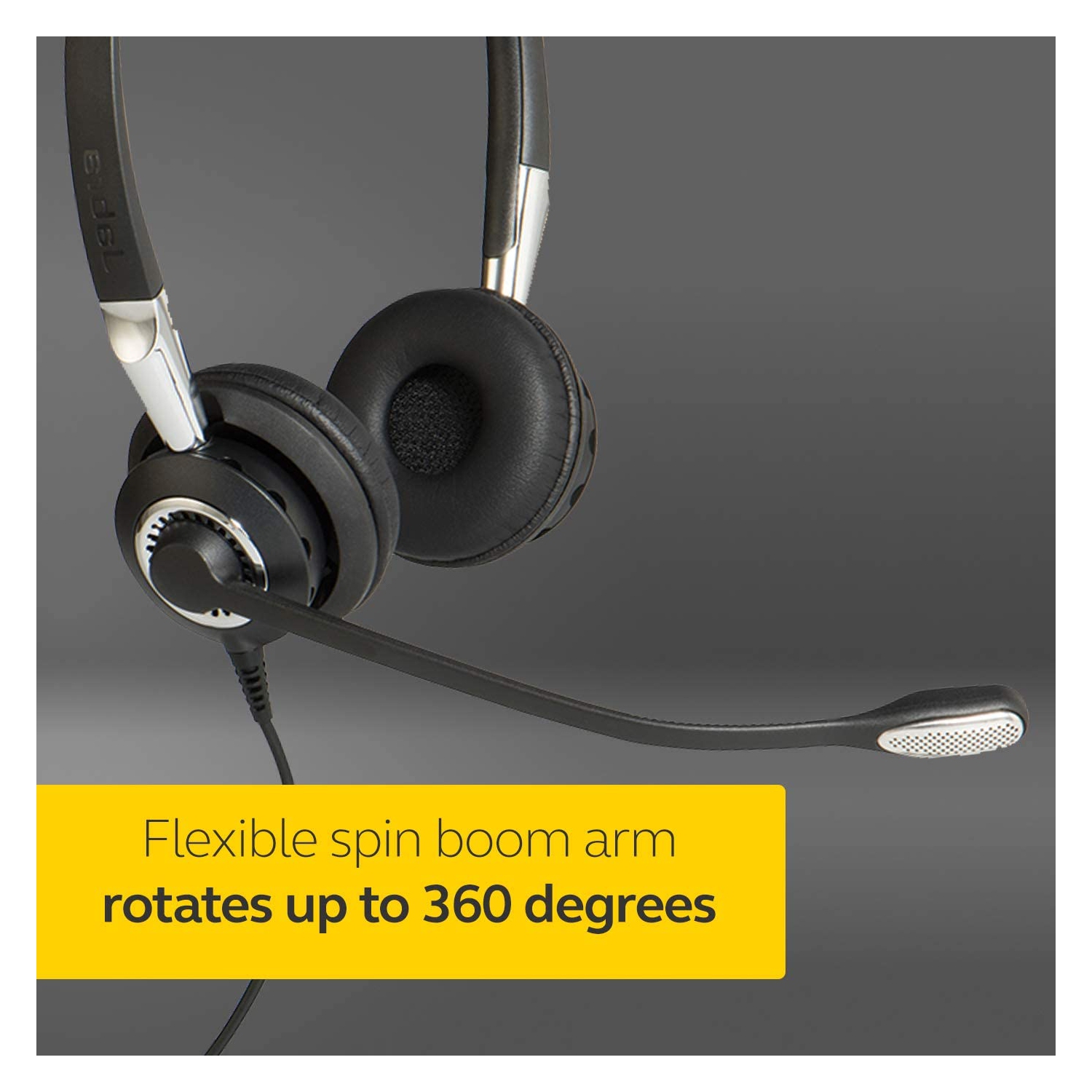 Jabra Biz 2400 II QD Duo NC Wired Headset - Black