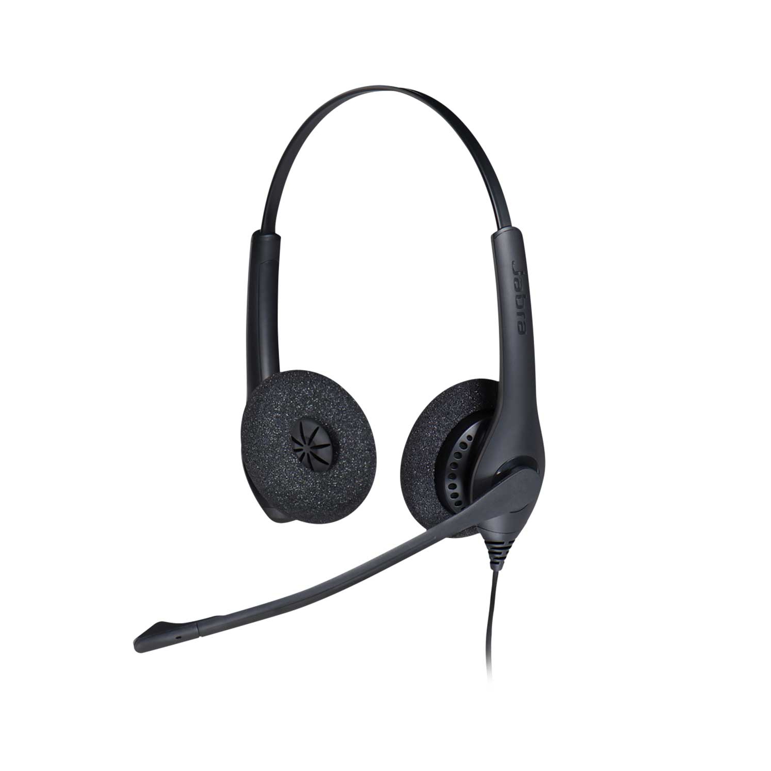 Jabra Biz 1500 Duo QD Professional Corded Headset for Desk Phone - Stereo Sound and Quick Disconnect Plug