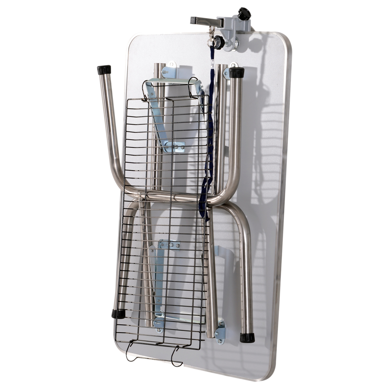 PawHut – Table de toilette pour chiens de 36 po avec bras de toilette réglable, table de toilettage pour chiens avec tablette de rangement,