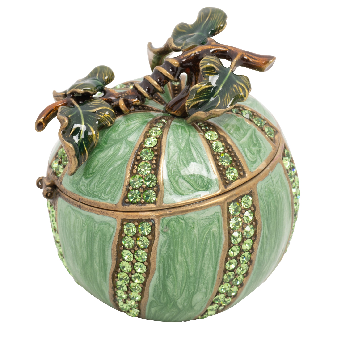 Elegance Melon shaped jewelry box