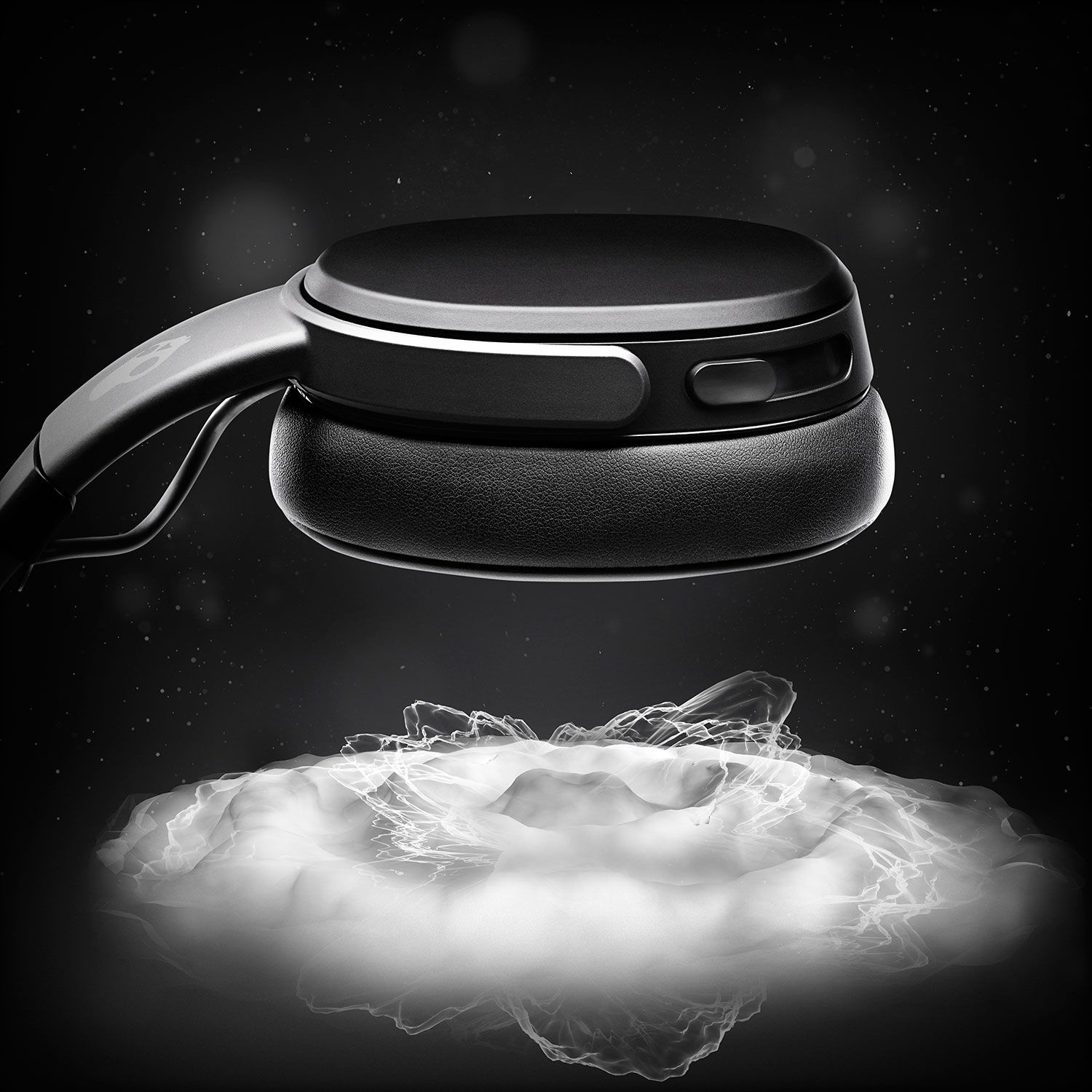 Casque d'écoute sans fil à isolation sonore avec microphone Crusher de Skullcandy - Noir - Exclusivité Best Buy