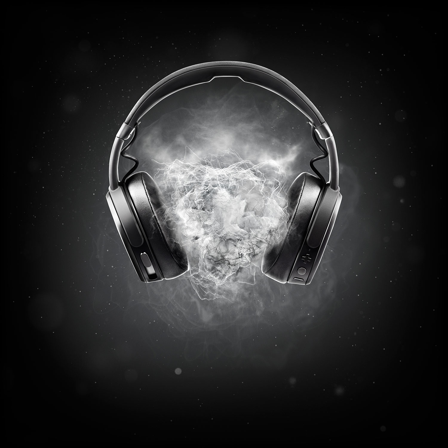 Casque d'écoute sans fil à isolation sonore avec microphone Crusher de Skullcandy - Noir - Exclusivité Best Buy