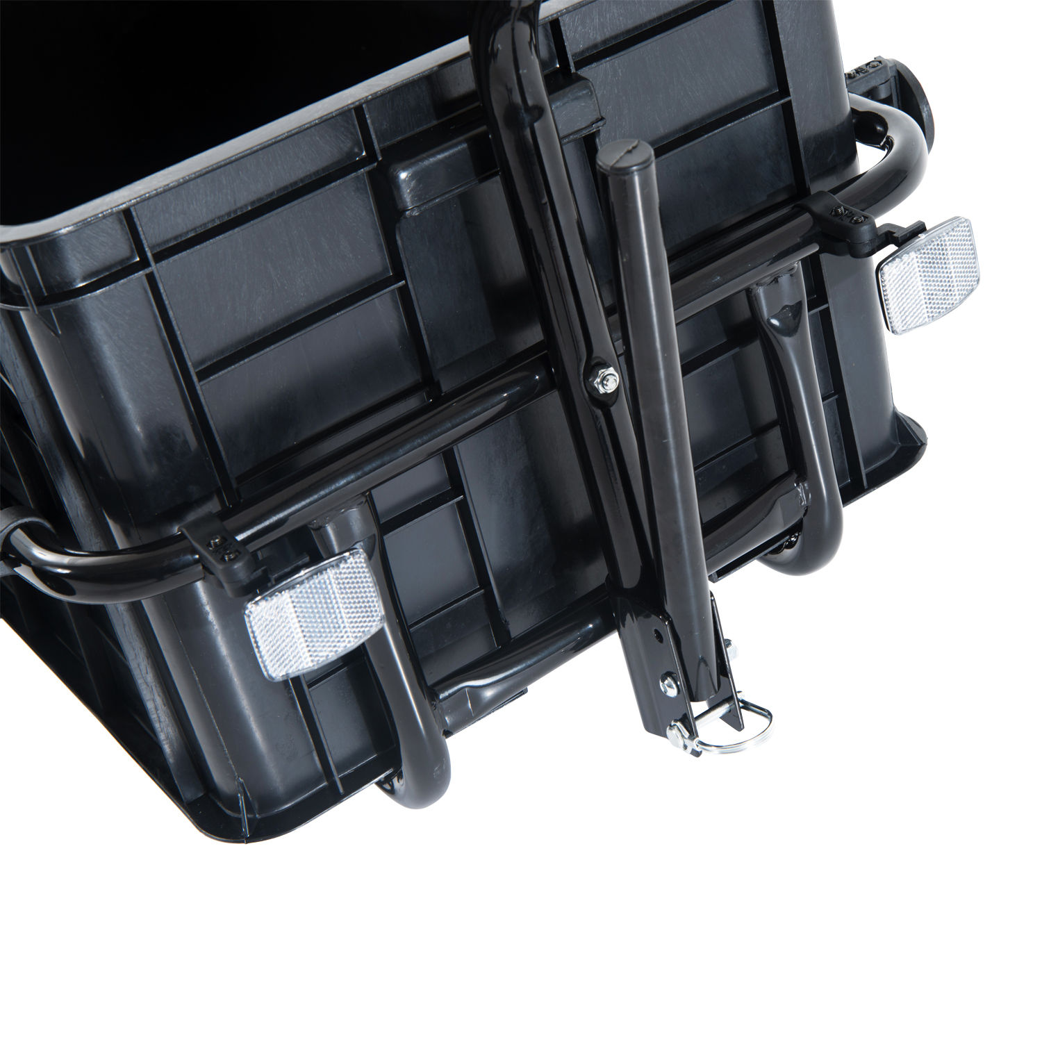 Remorque pour vélo Aosom, noir