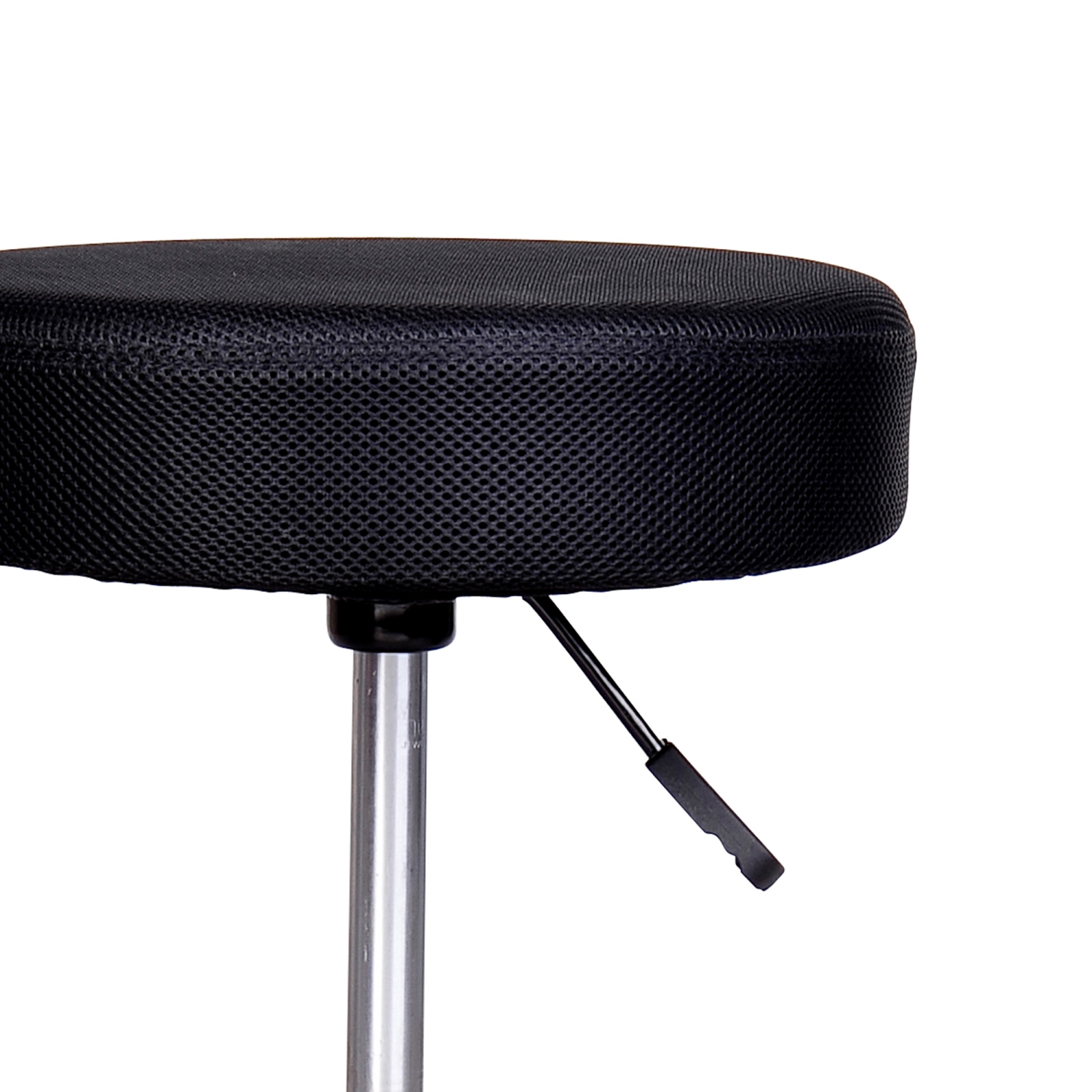 Tabouret massage a roulettes reglable en hauteur pivotant avec trois couleurs de housse de protection