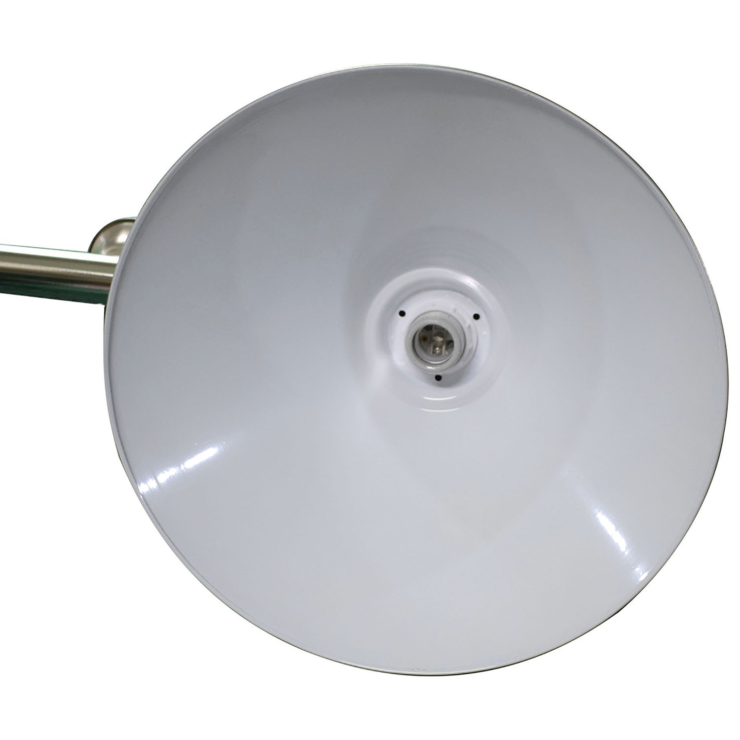 Lampe de table de billard en acier inoxydable suspendue de Hathaway - Argenté-gris