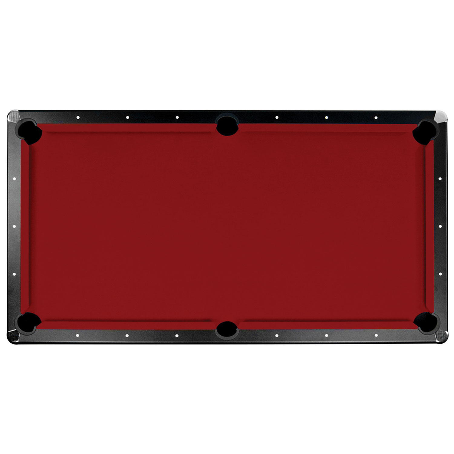 Hathaway Saturn II 100" x 50" Billiard Felt - Burgundy