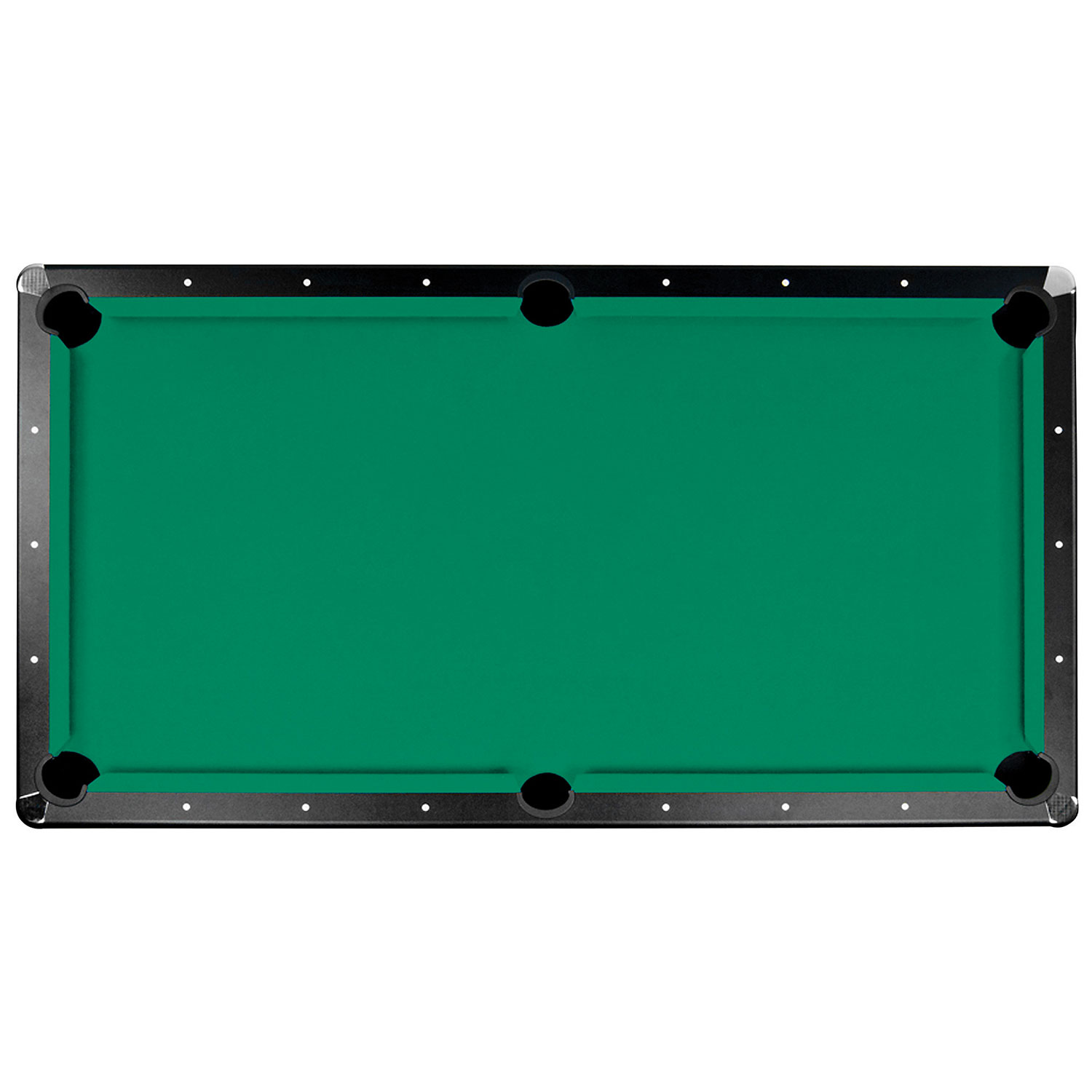 Feutre de 90 x 48 po Saturn II de Hathaway pour table de billard - Vert