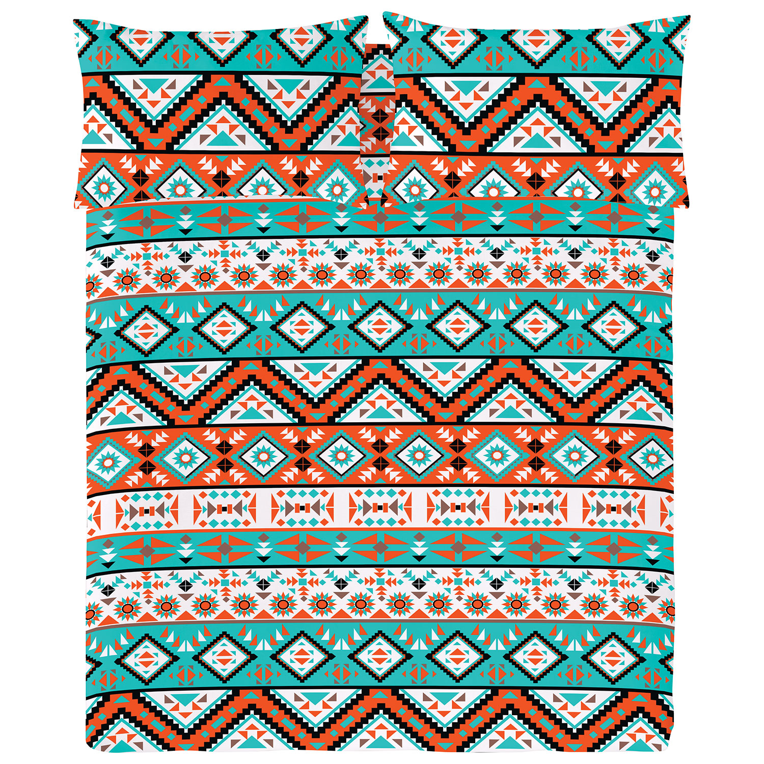 Gouchee Design Africa 3-Piece 200 Thread Count Cotton Duvet Cover Set - King