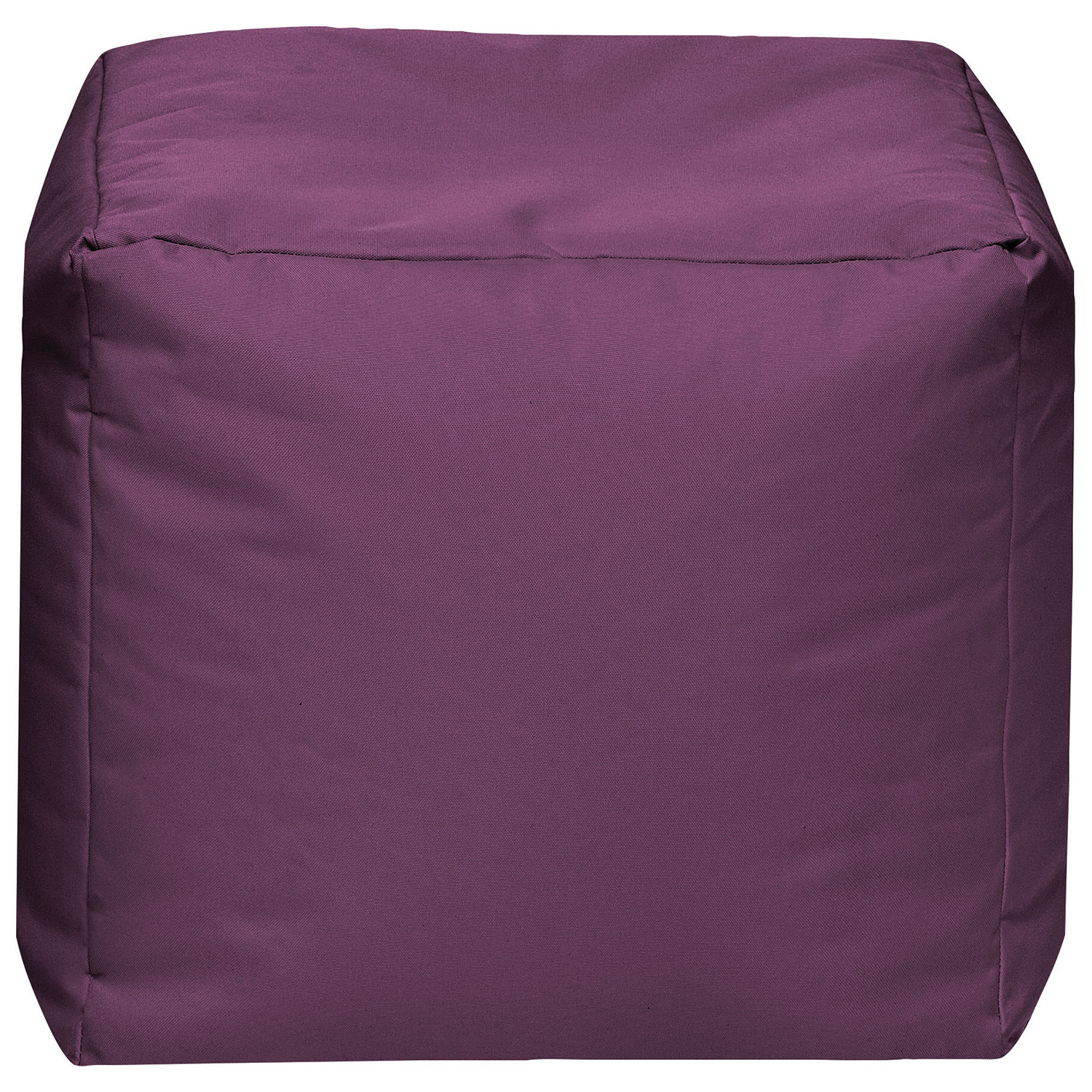 Fauteuil poire contemporain Cube Brava de Sitting Point - Violet