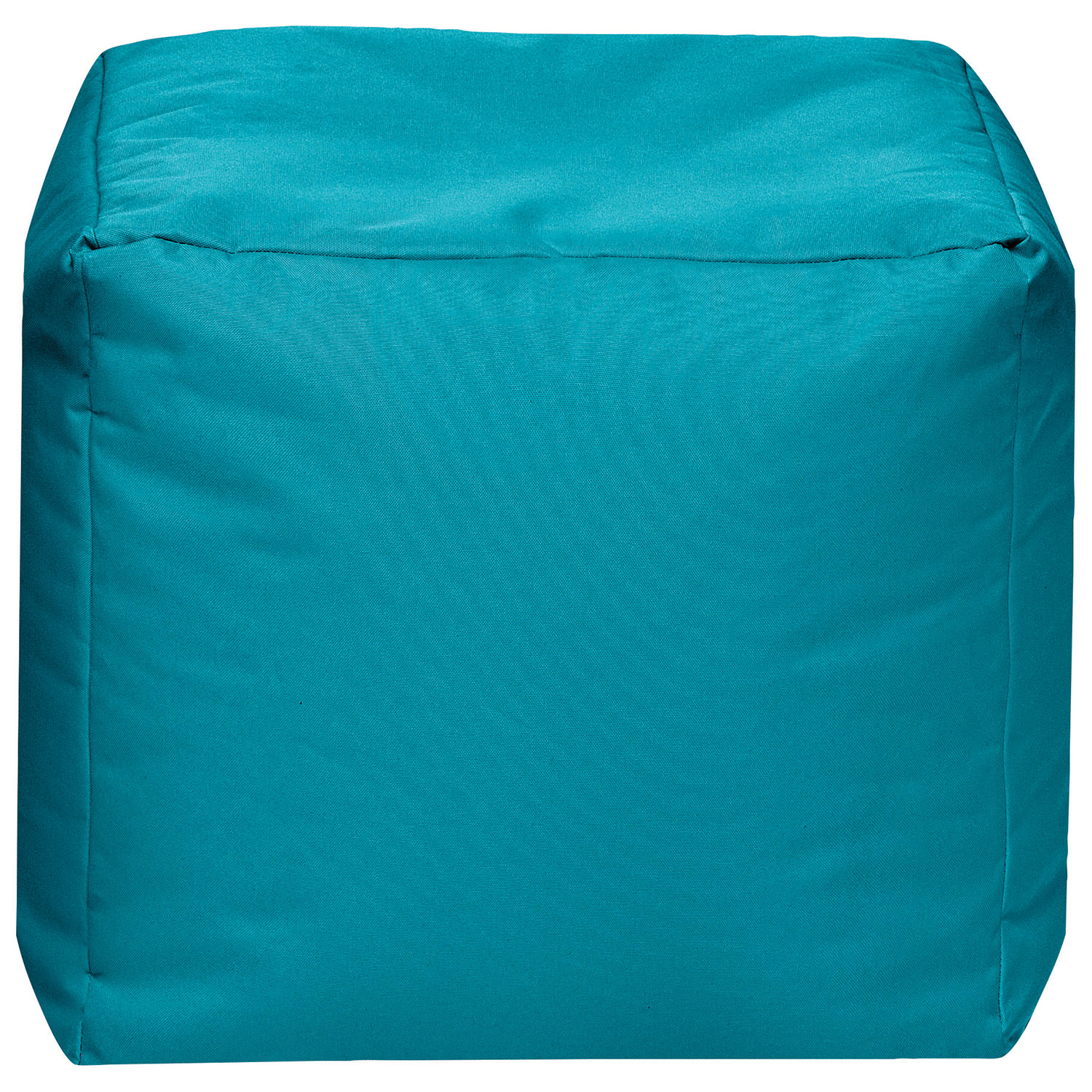 Sitting Point Cube Brava Contemporary Bean Bag Chair - Turquoise