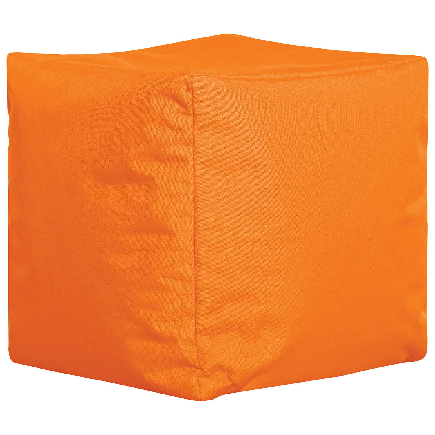 Fauteuil poire contemporain Cube Brava de Sitting Point - Orange