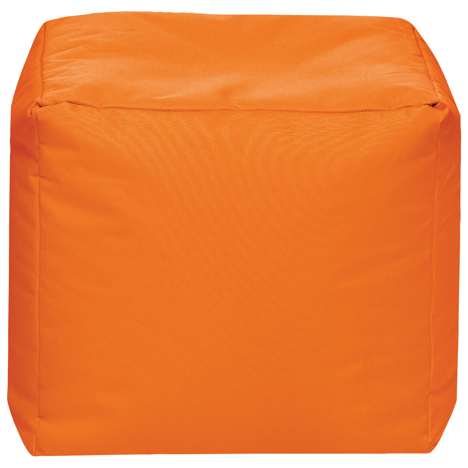 Fauteuil poire contemporain Cube Brava de Sitting Point - Orange