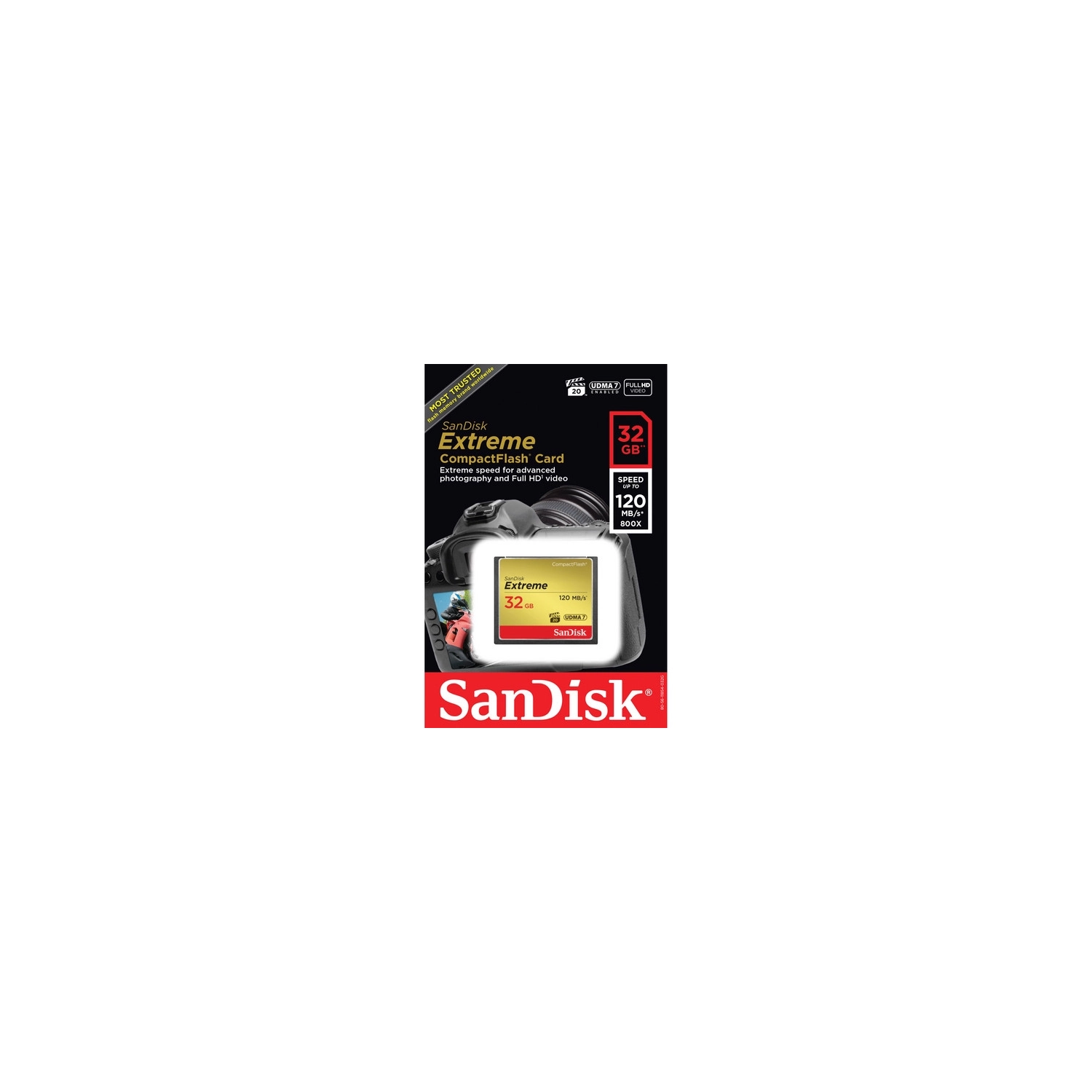 CompactFlash SDCFXS-032G-A46 Extreme 32&nbsp;Go de SanDisk