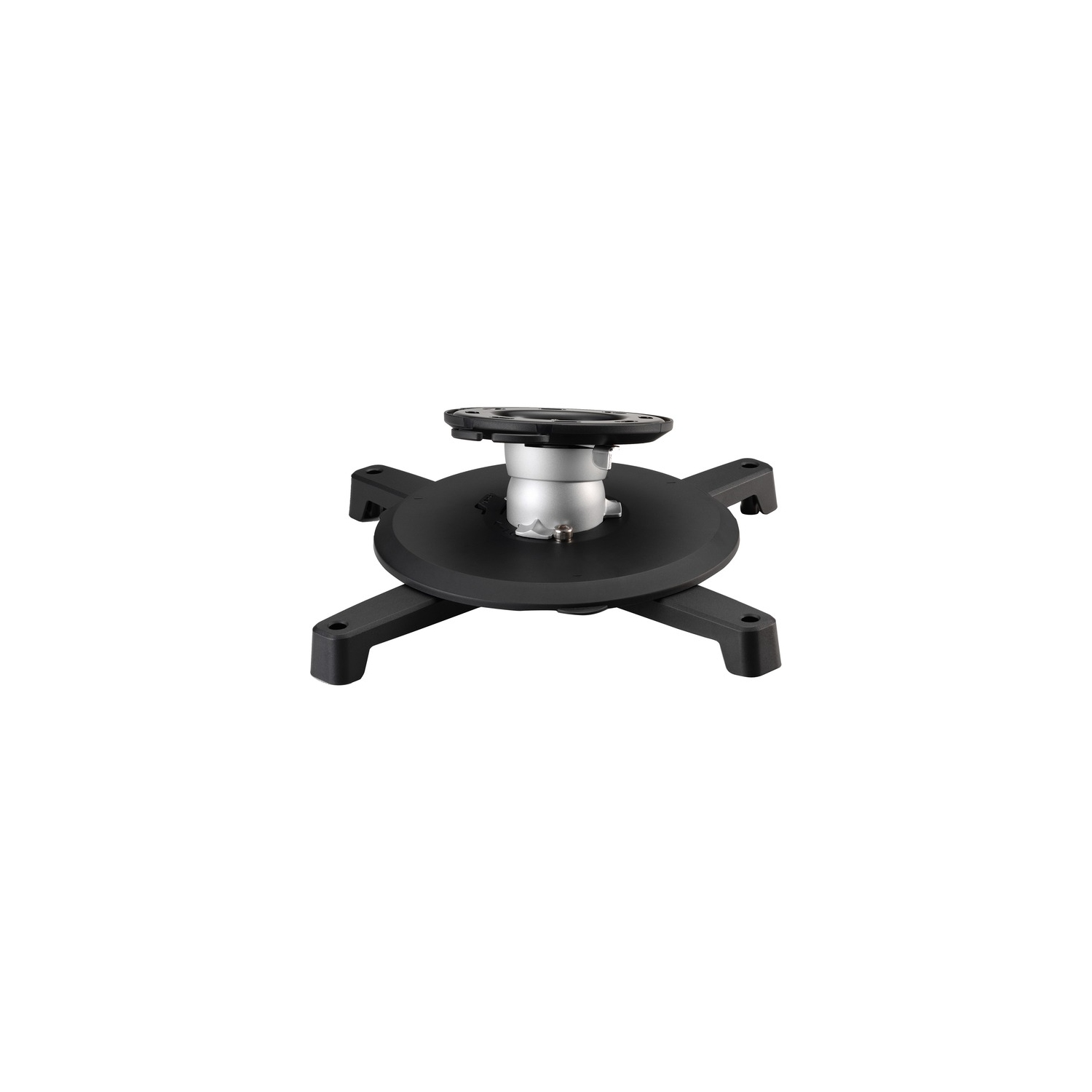 Amer Mounts Universal Ceiling Projector Mount - Black/Silver
