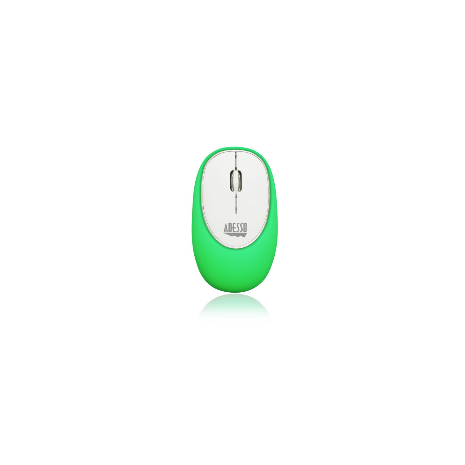 Adesso IMOUSE E60G Wireless Anti-Stress Gel Mouse (Green)