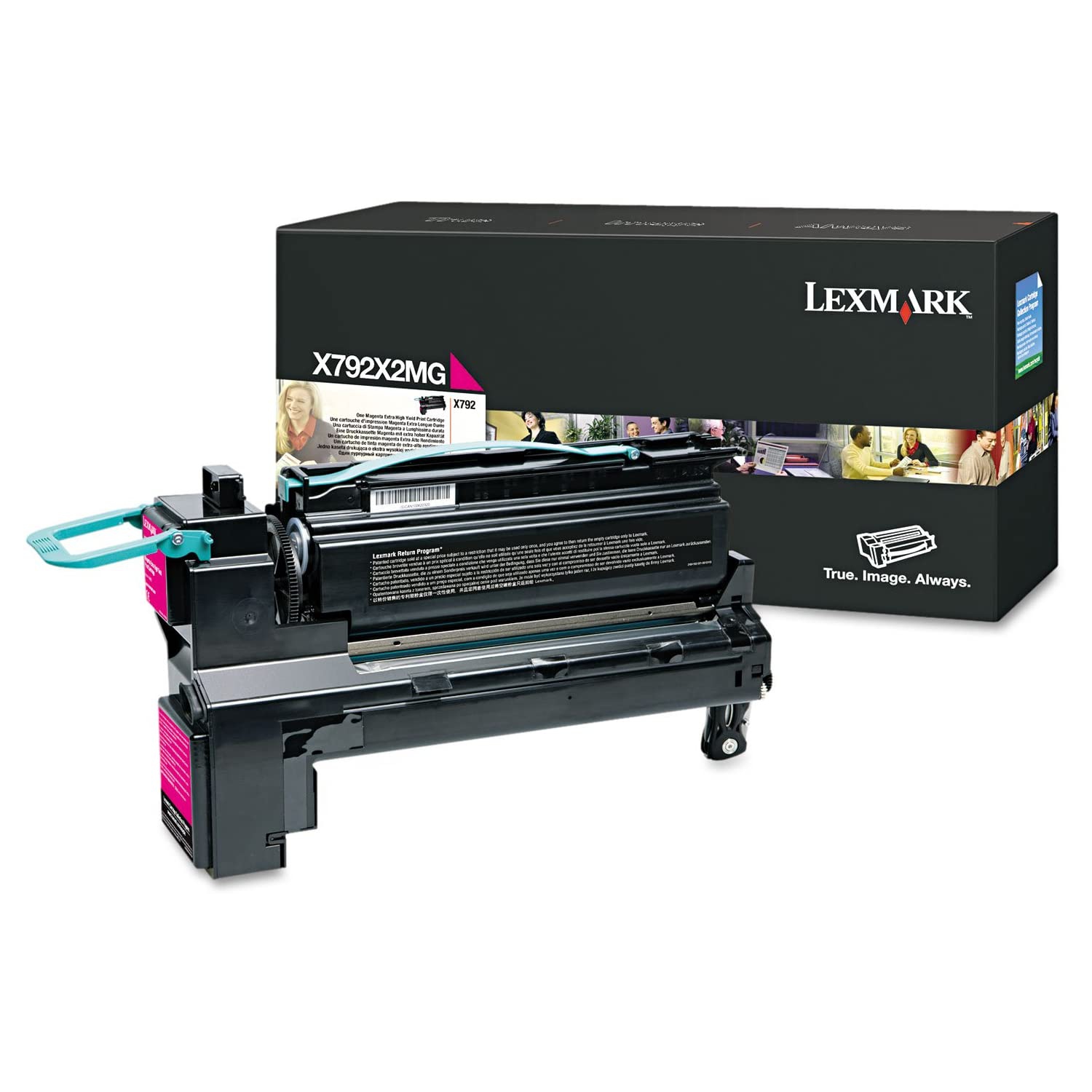 Lexmark X792X2MG Toner Cartridge - Magenta