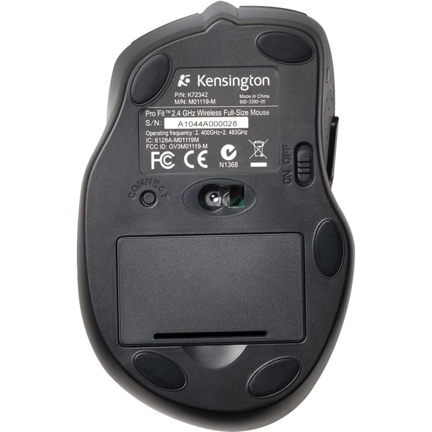 Kensington Pro Fit Full-Size Wireless Mouse