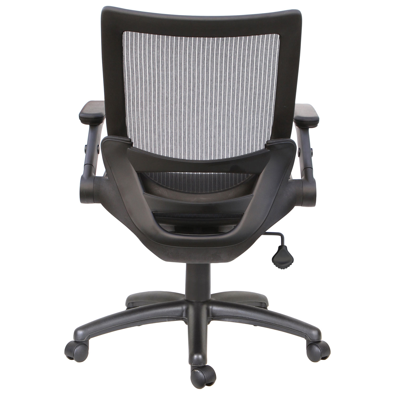 TygerClaw Ergonomic Mid-Back Mesh Task Chair - Black