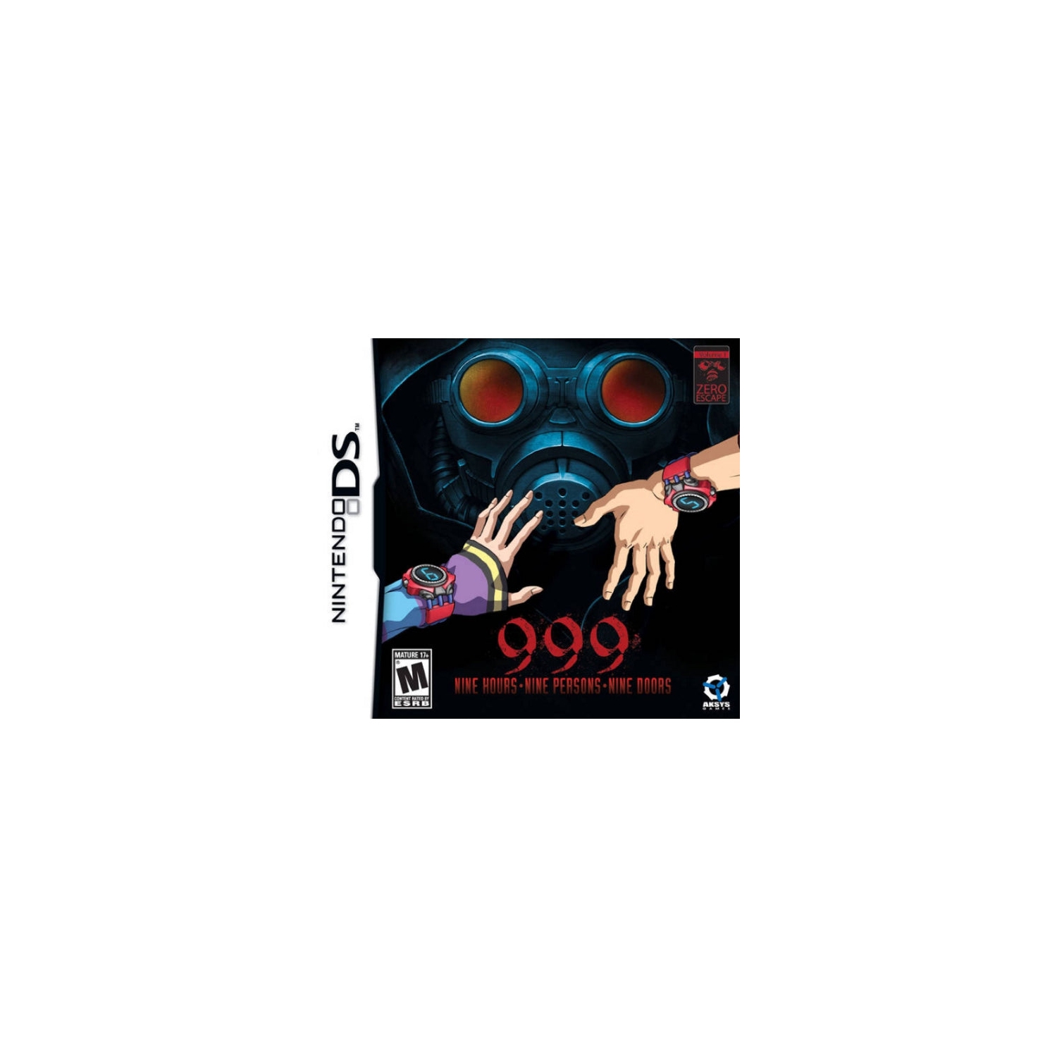 999: 9 Hours, 9 Persons, 9 Doors (New Cover) - NINTENDO DS
