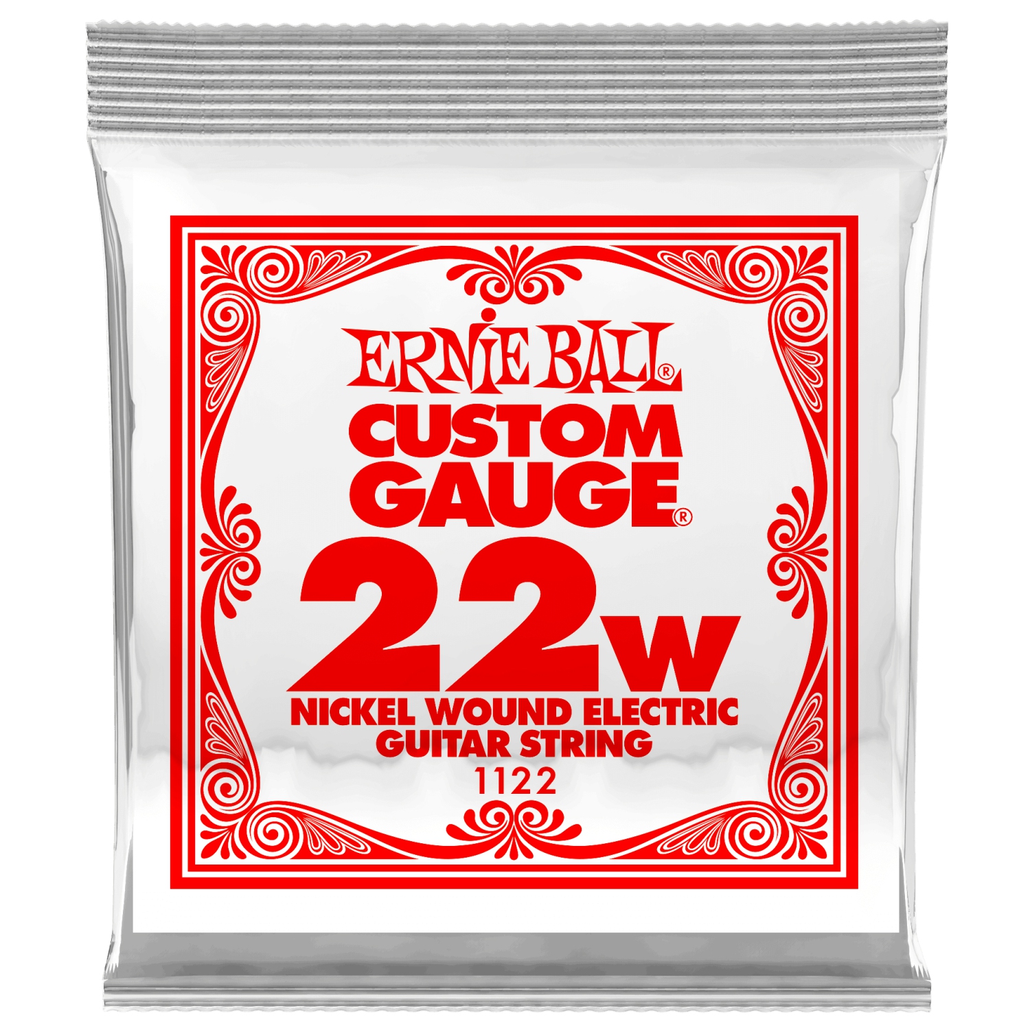 Ernie Ball P01122 Nickel Wound Electric Guitar String - .022