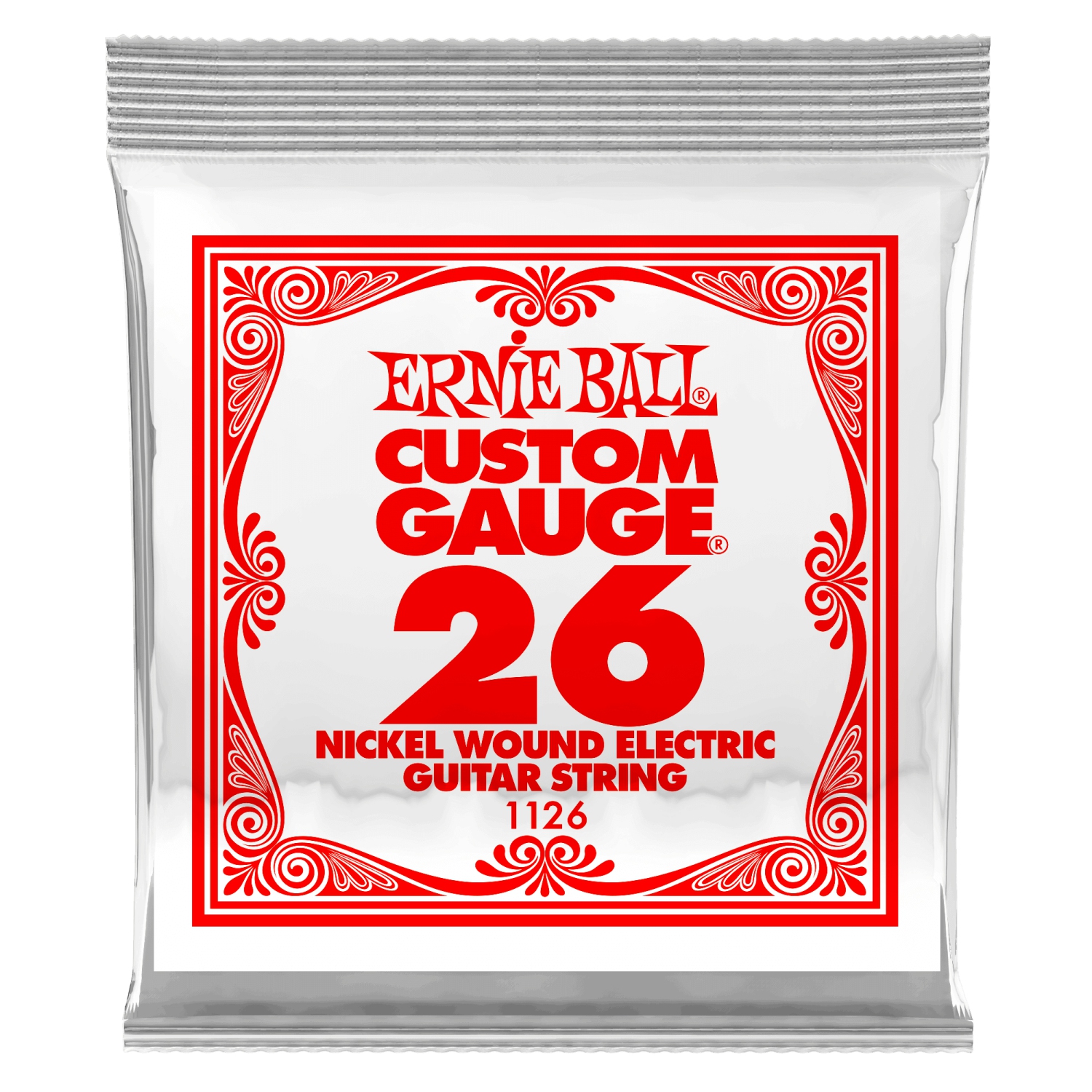 Ernie Ball P01126 Nickel Wound Electric Guitar String - .026