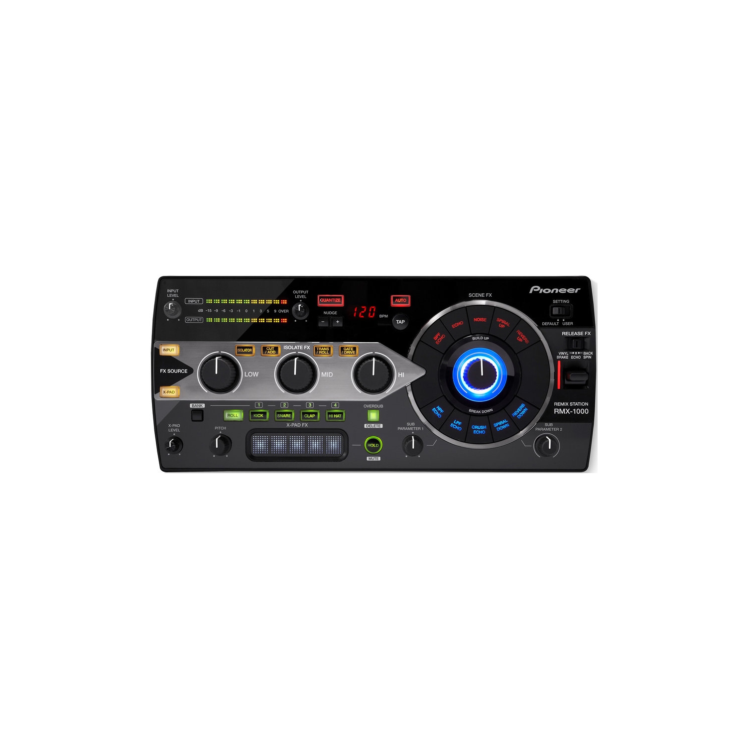 Pioneer RMX-1000 3-in-1 Remix Station - Black | Best Buy Canada