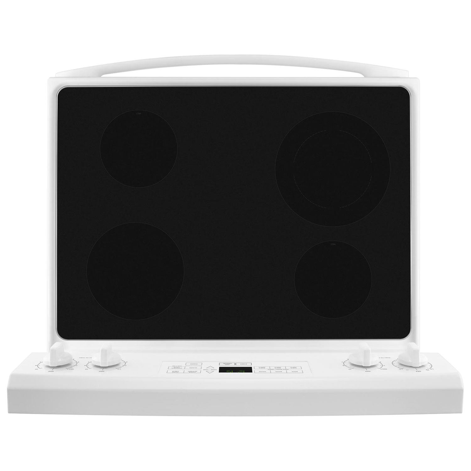 Cuisinière électrique autonome lisse four autonettoyant 4,8 pi3 30 po Amana - Blanc