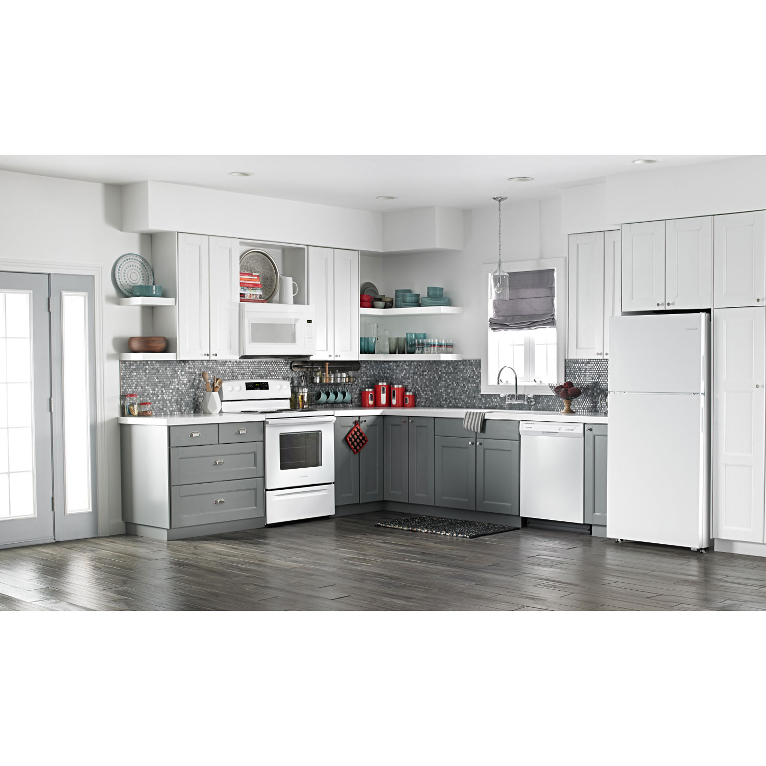 Amana 30" 4.8 Cu. Ft. Self-Clean Freestanding Electric Coil Top Range - White