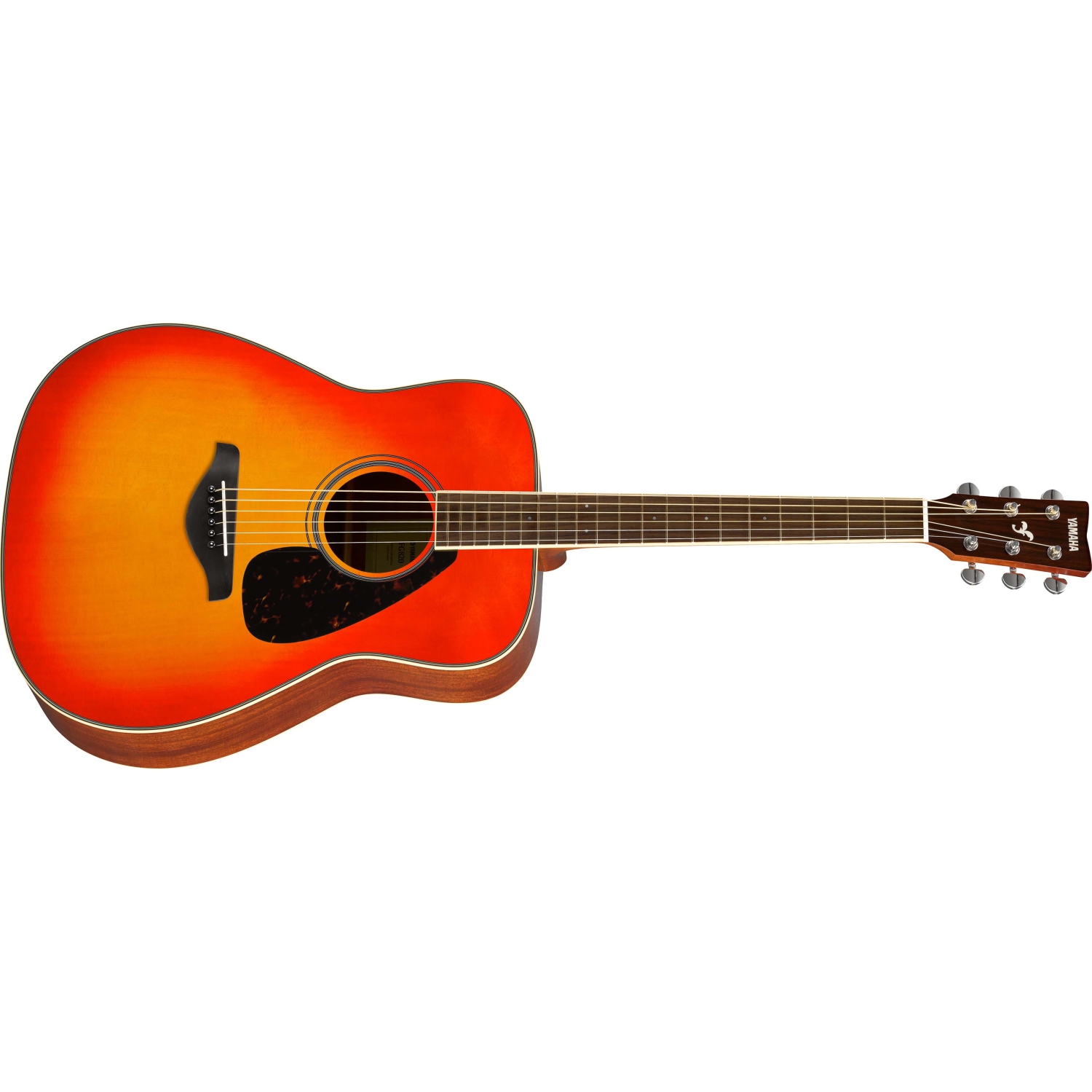 Guitare acoustique à table en épinette FG820 de Yamaha - Fini automne éclatant