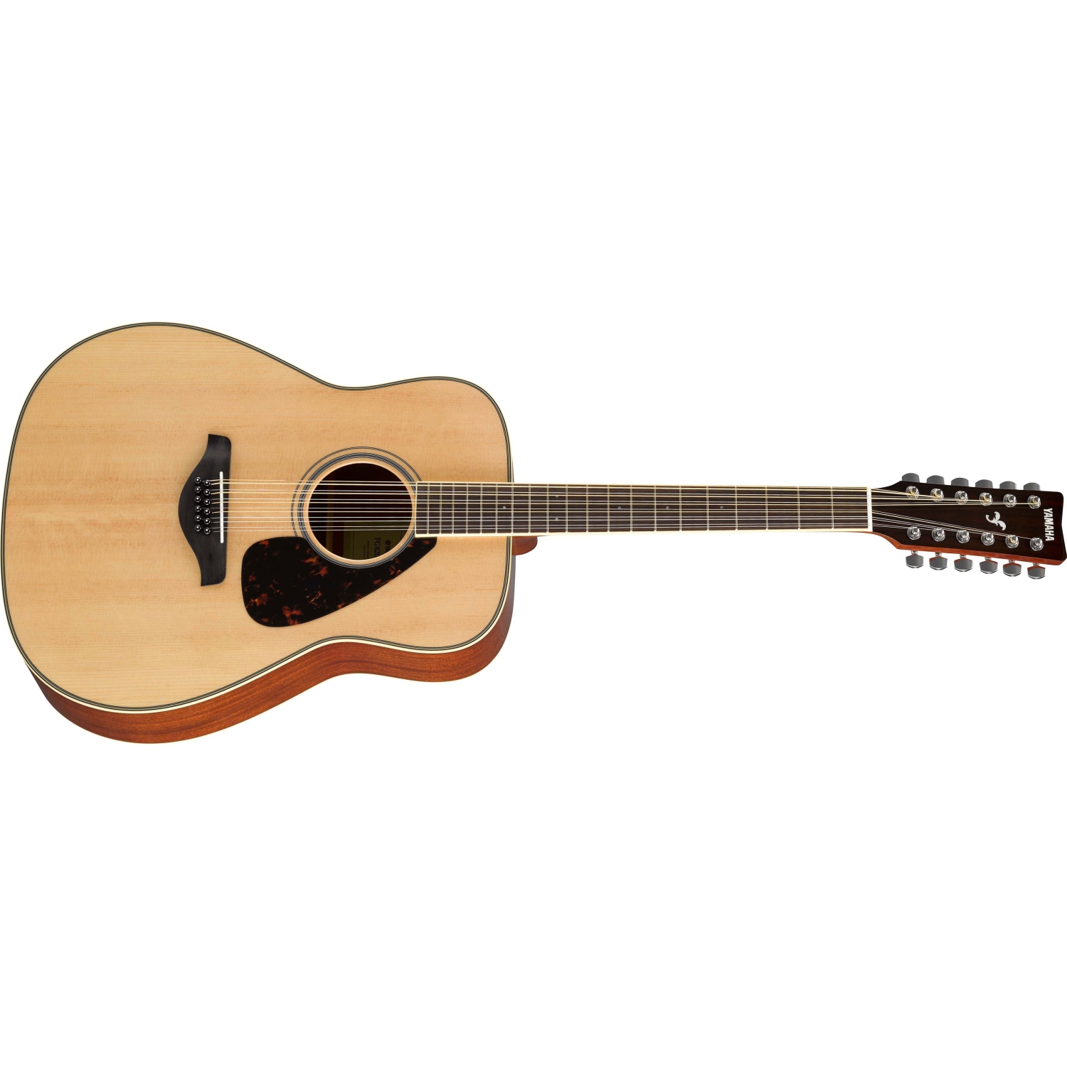 Yamaha Guitare acoustique 12 cordes épicéa/acajou - Naturel