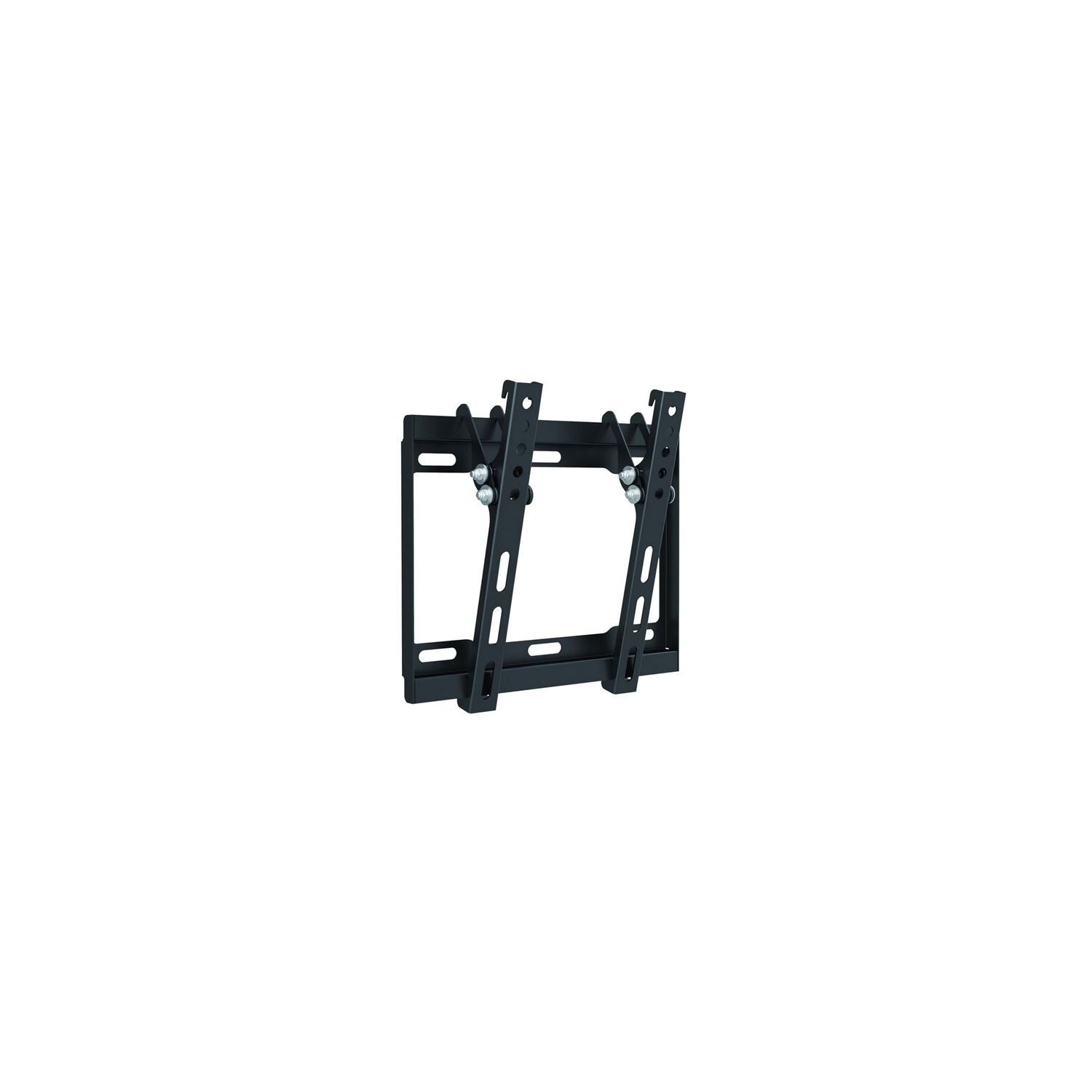 GlobalTone Tilt TV or Monitor Wall Mount for Flat Screen PLASMA LCD LED Television 23" to 42" Ultra Slim