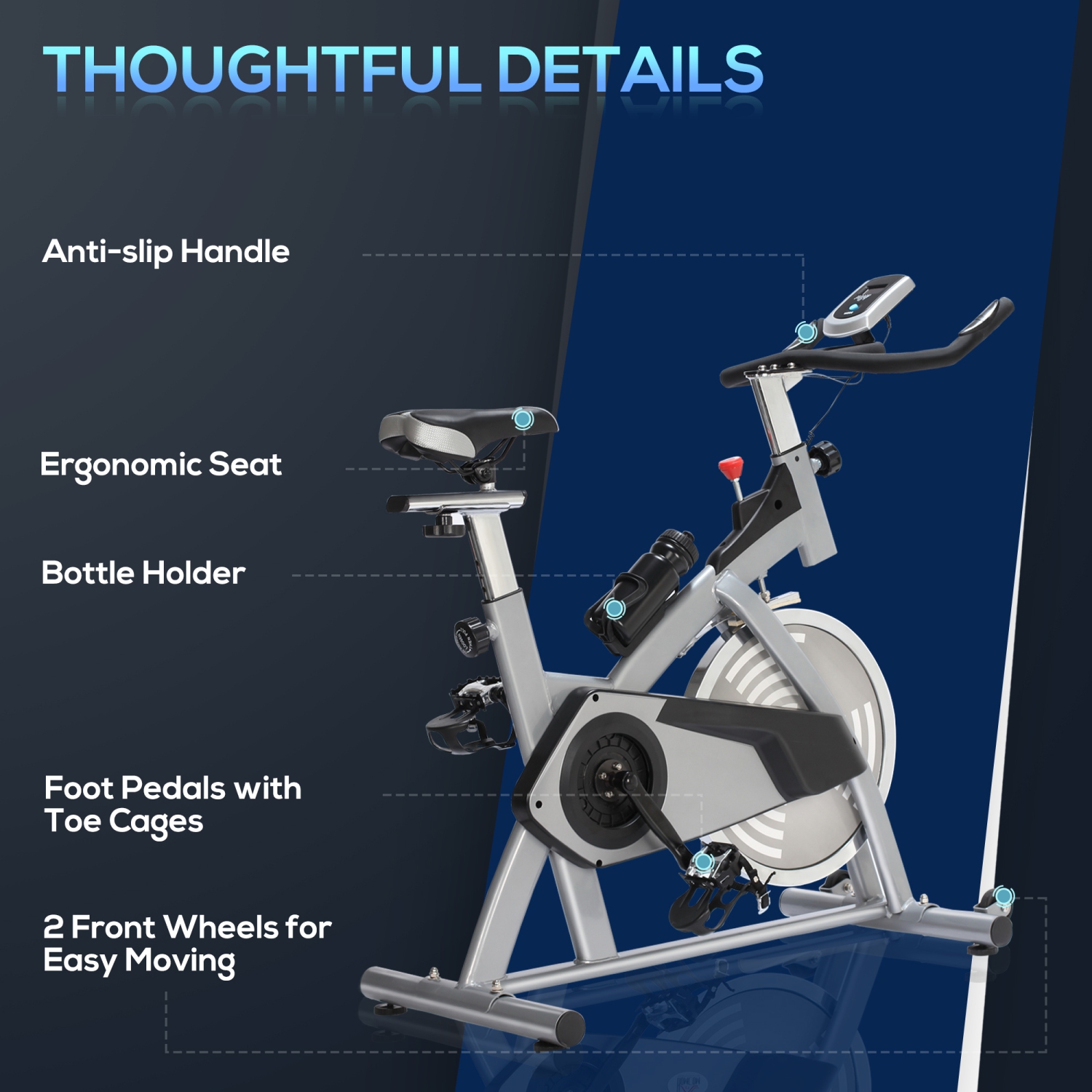 Soozier upright stationary exercise bike online review