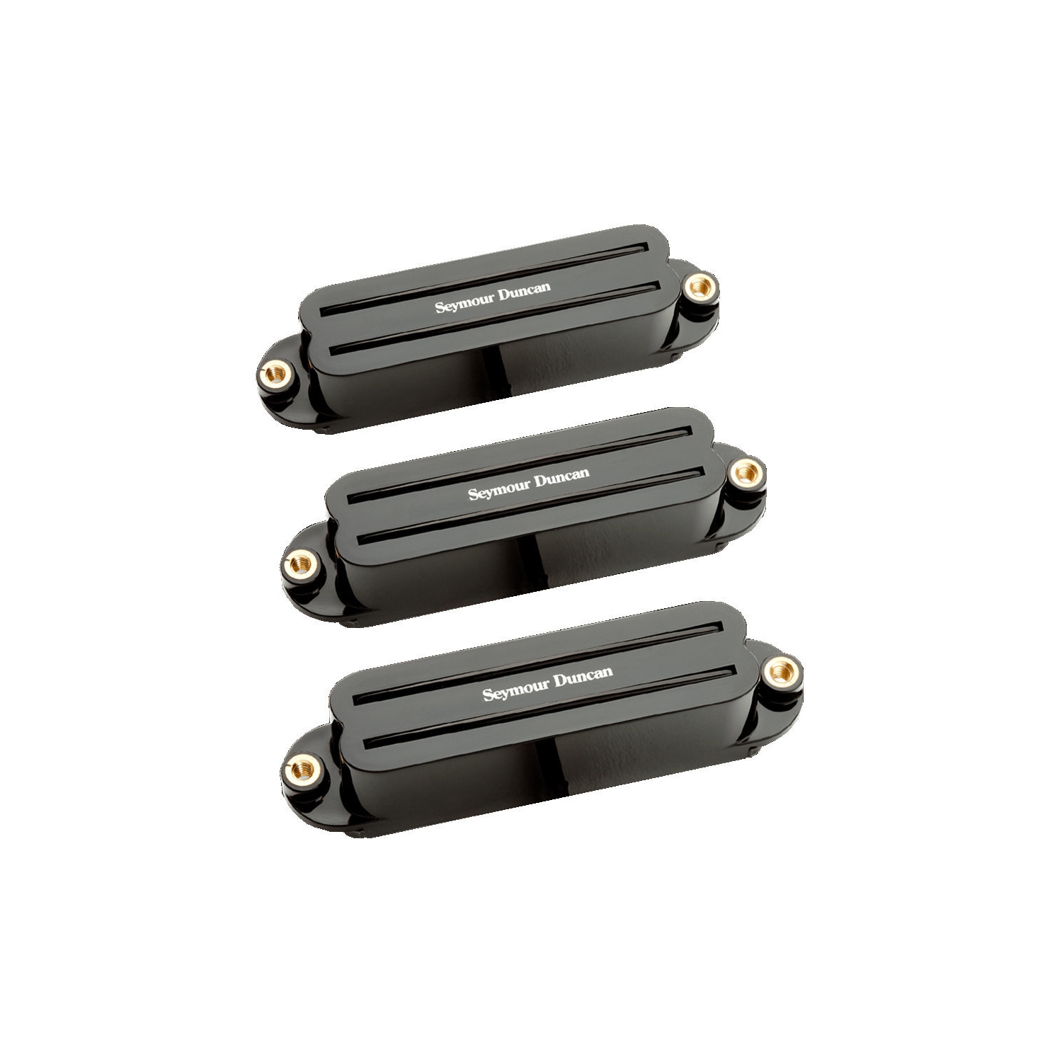 Pick Up Seymour Duncan Set Hot Rails Strat Black