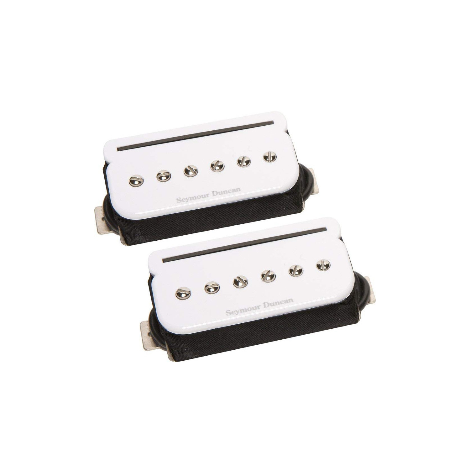 Seymour Duncan SHPR-1S P-Rails Bridge/Neck Pick Up Set - White