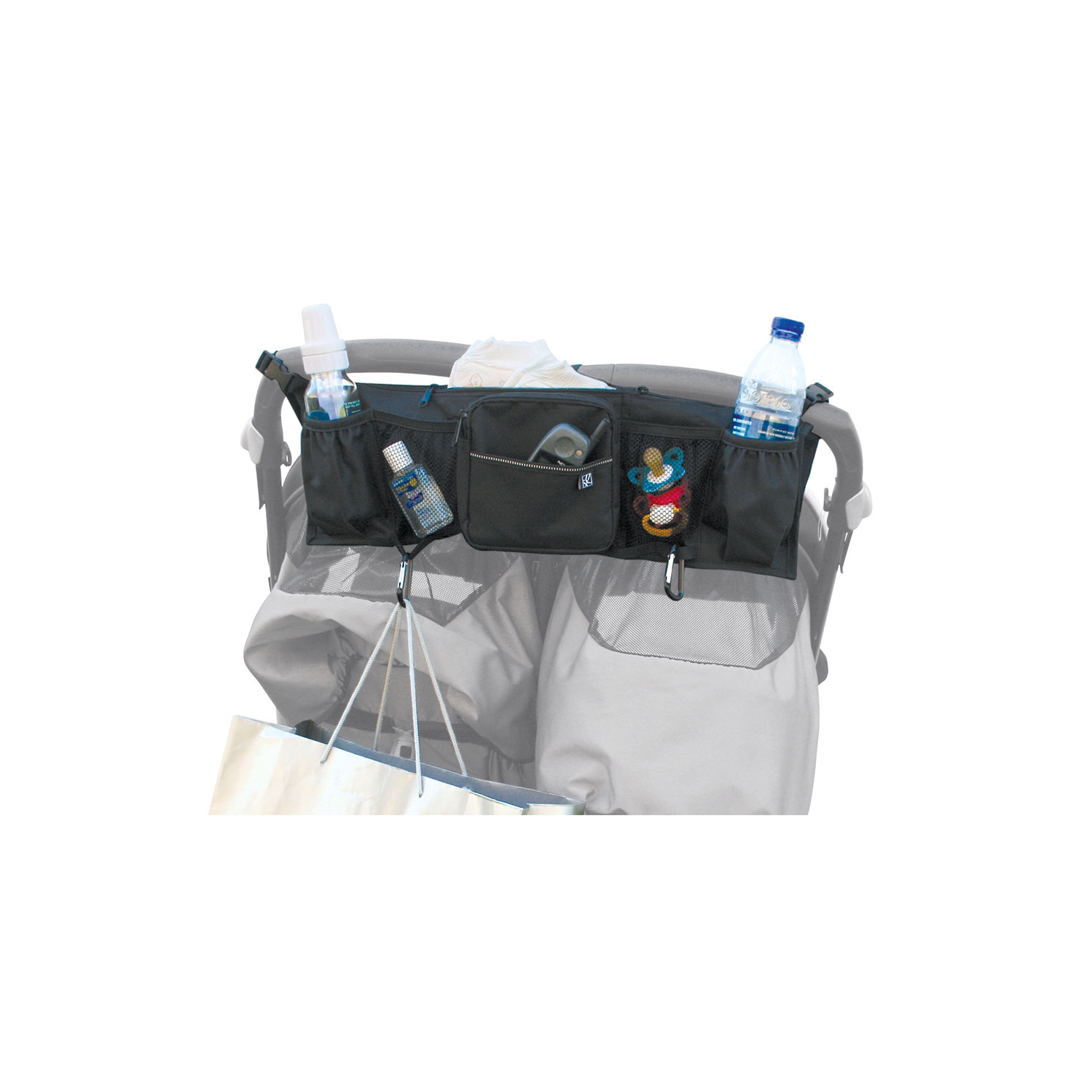 JL Childress Double Wide Stroller Org