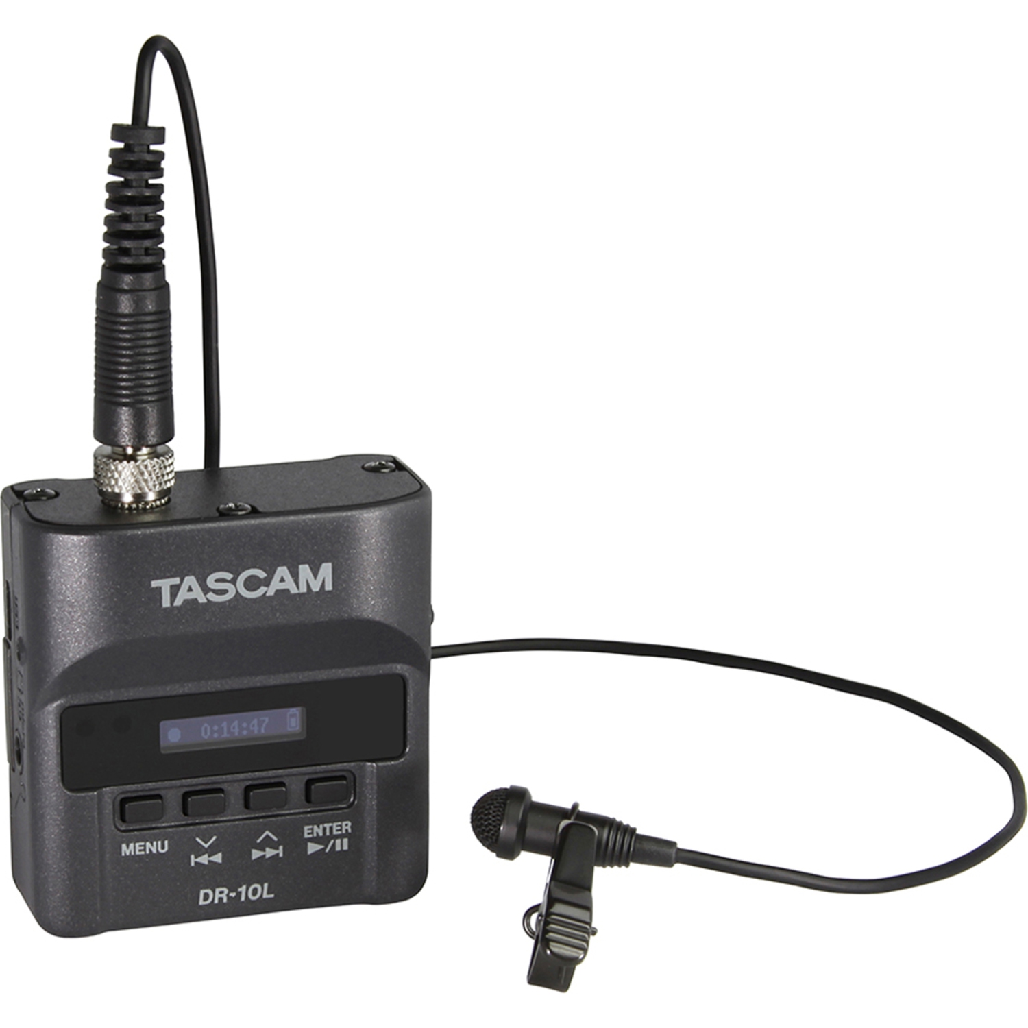Tascam DR-10L Digital Audio Recorder w/ Lavalier Mic
