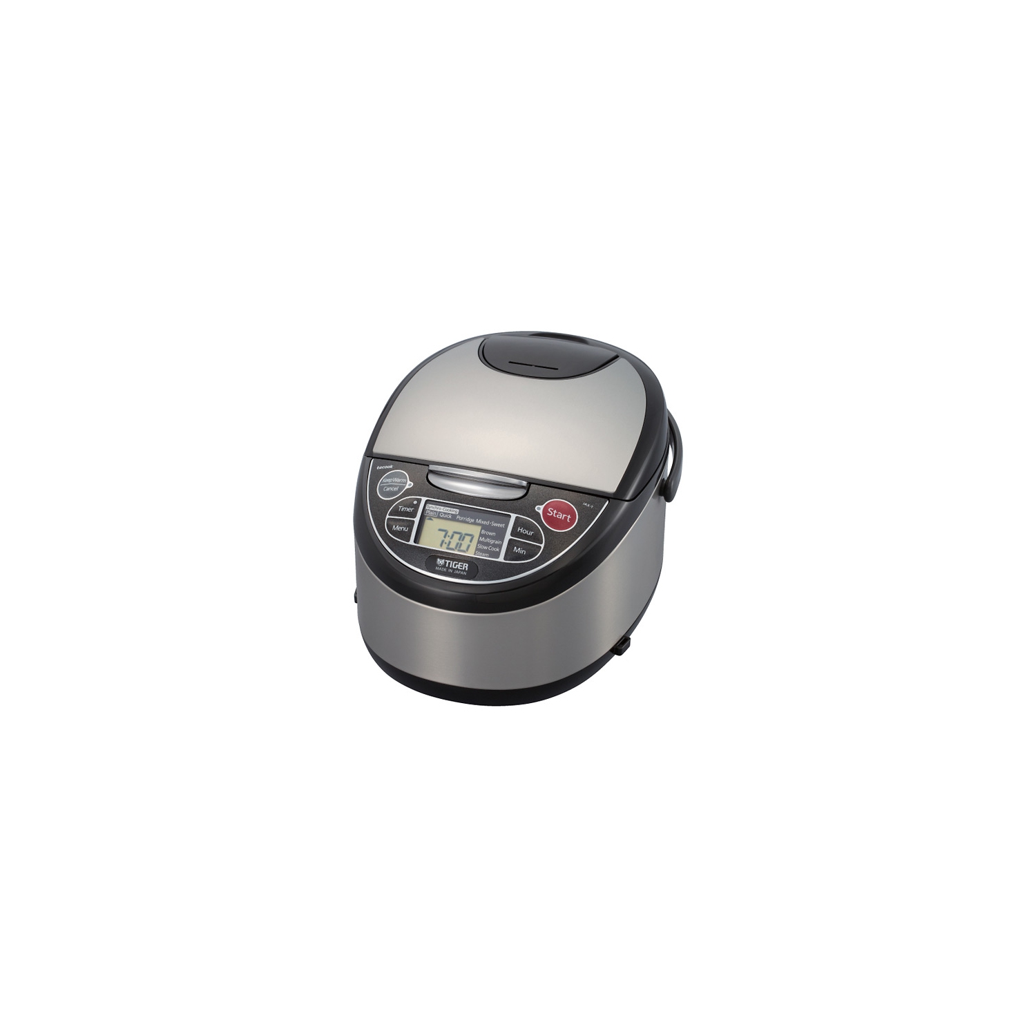 Tiger 10 cups JAX-T18U Microcomputer Controlled Rice Cooker, Stainless Steel, English