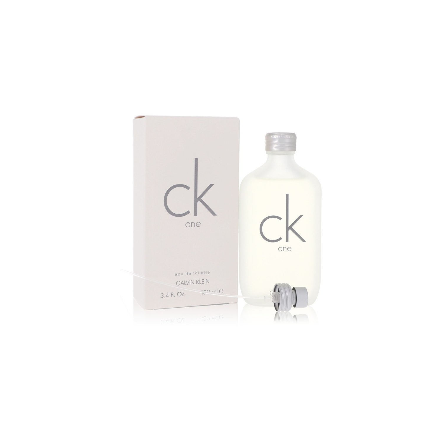 3,4&nbsp;oz d'eau de toilette en vaporisateur CK ONE par Calvin Klein