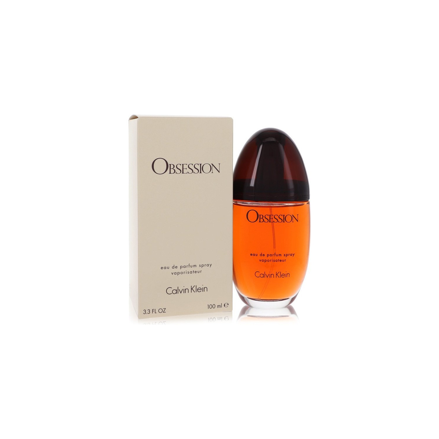 OBSESSION par Calvin Klein Eau De Parfum Vaporisateur 3.4 oz