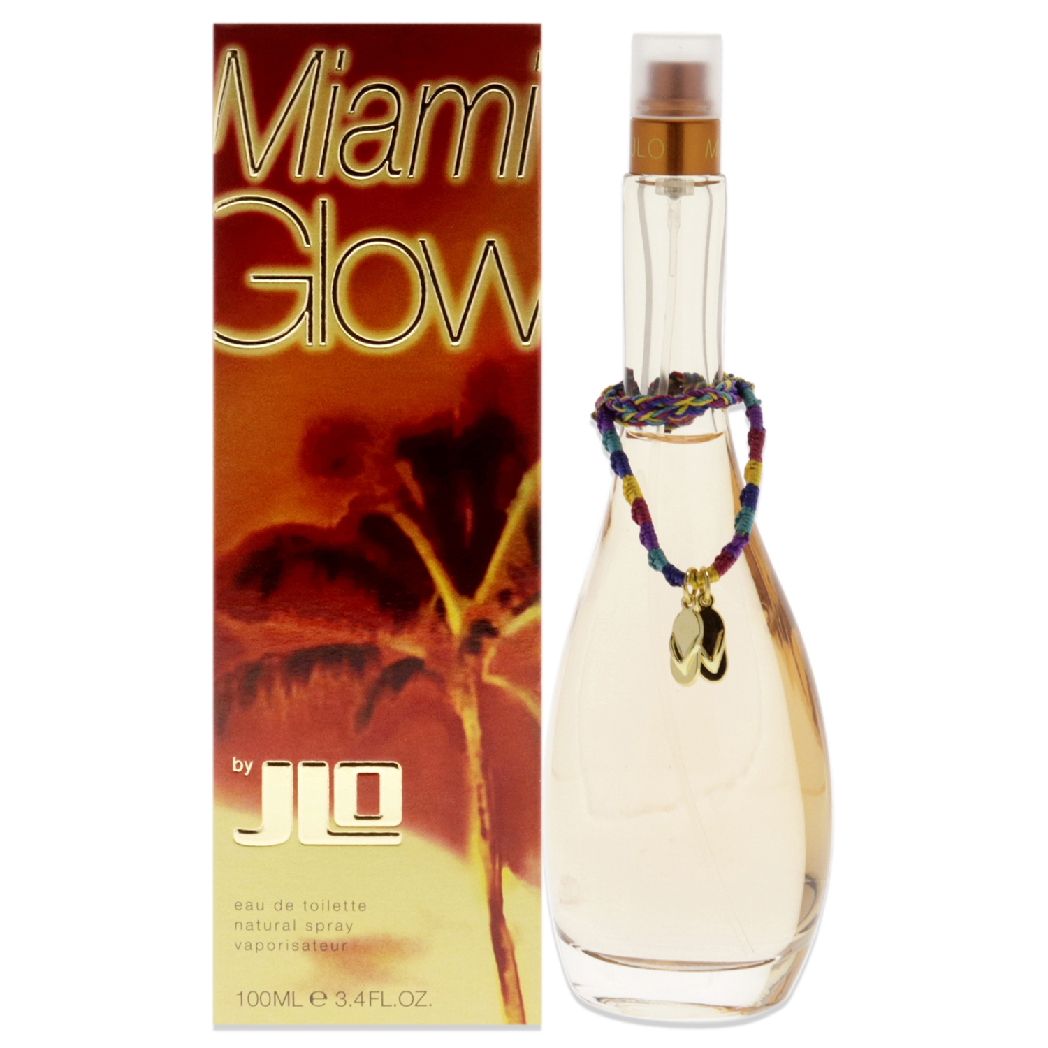 Jennifer Lopez Glow Miami For Women 100ml Eau De Toilette Spray