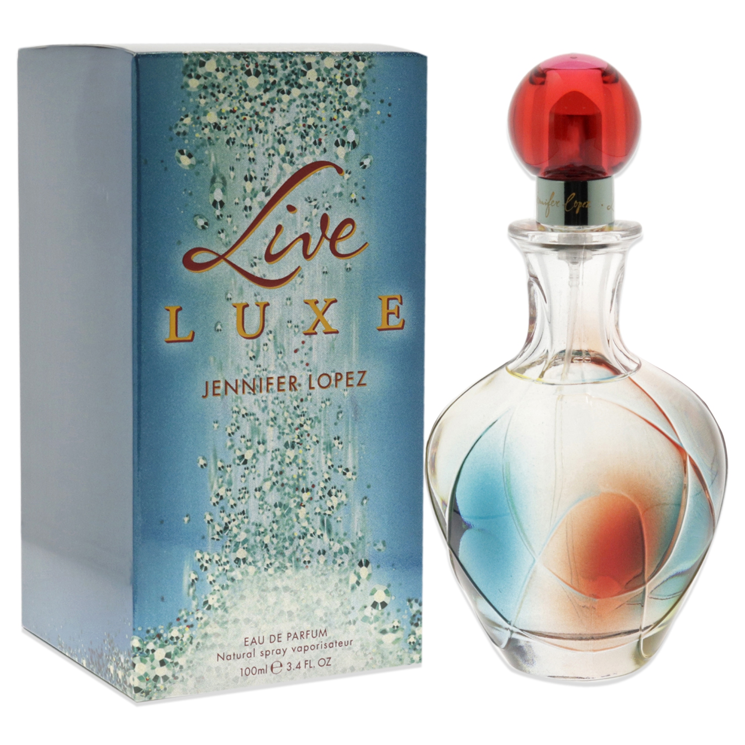 Jennifer Lopez Live luxe pour femmes eau de parfum en vaporisateur 100 ml